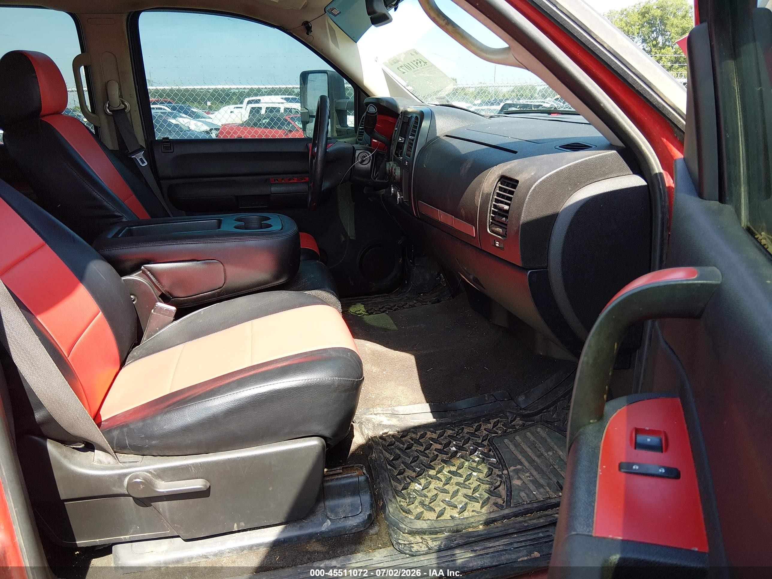 2007 Chevrolet Silverado 1500 Lt1 Red vin: 3GCEK13M47G528666