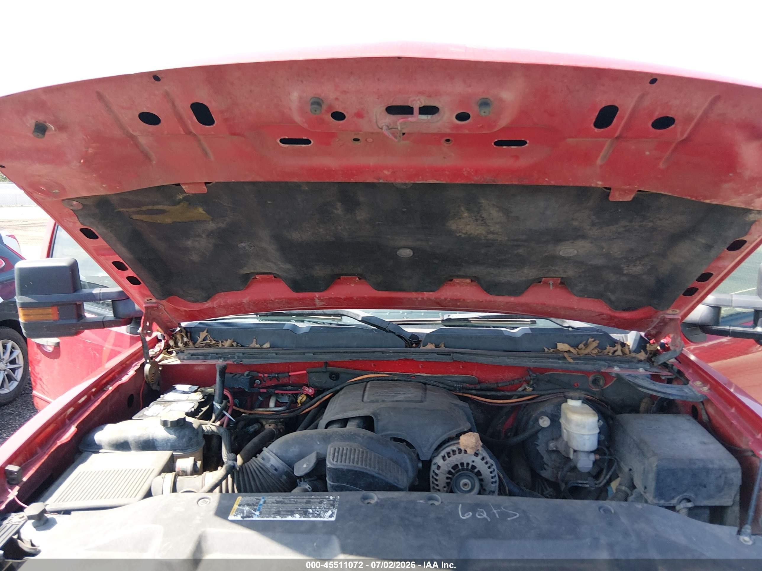 2007 Chevrolet Silverado 1500 Lt1 Red vin: 3GCEK13M47G528666