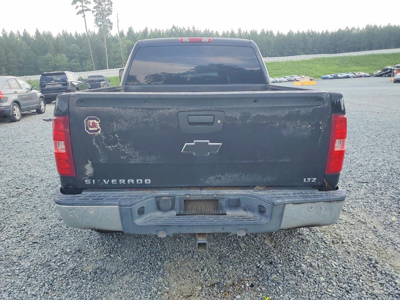 2007 Chevrolet Silverado K1500 Crew Cab Черный vin: 3GCEK13M67G511805