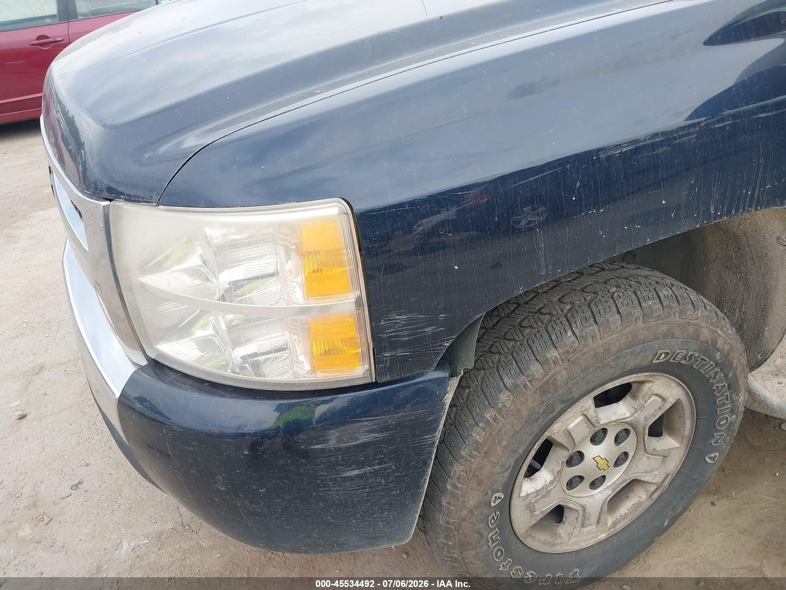 2007 Chevrolet Silverado 1500 Lt1 Navy vin: 3GCEK13M67G514896