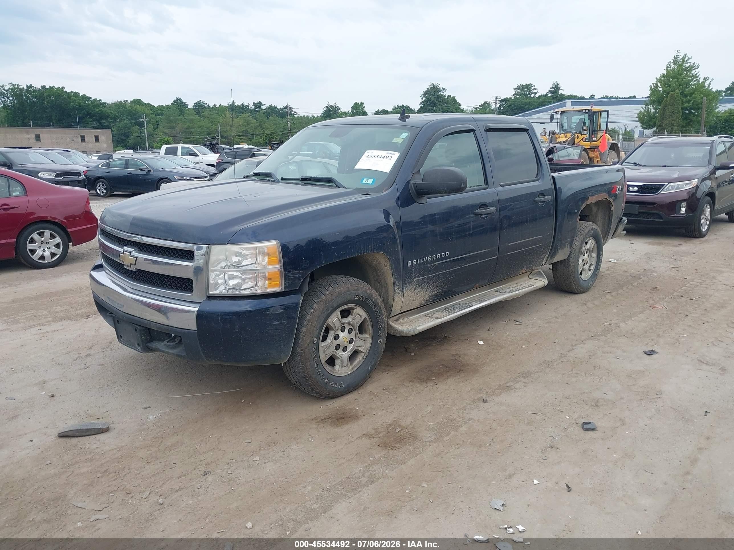 2007 Chevrolet Silverado 1500 Lt1 Navy vin: 3GCEK13M67G514896