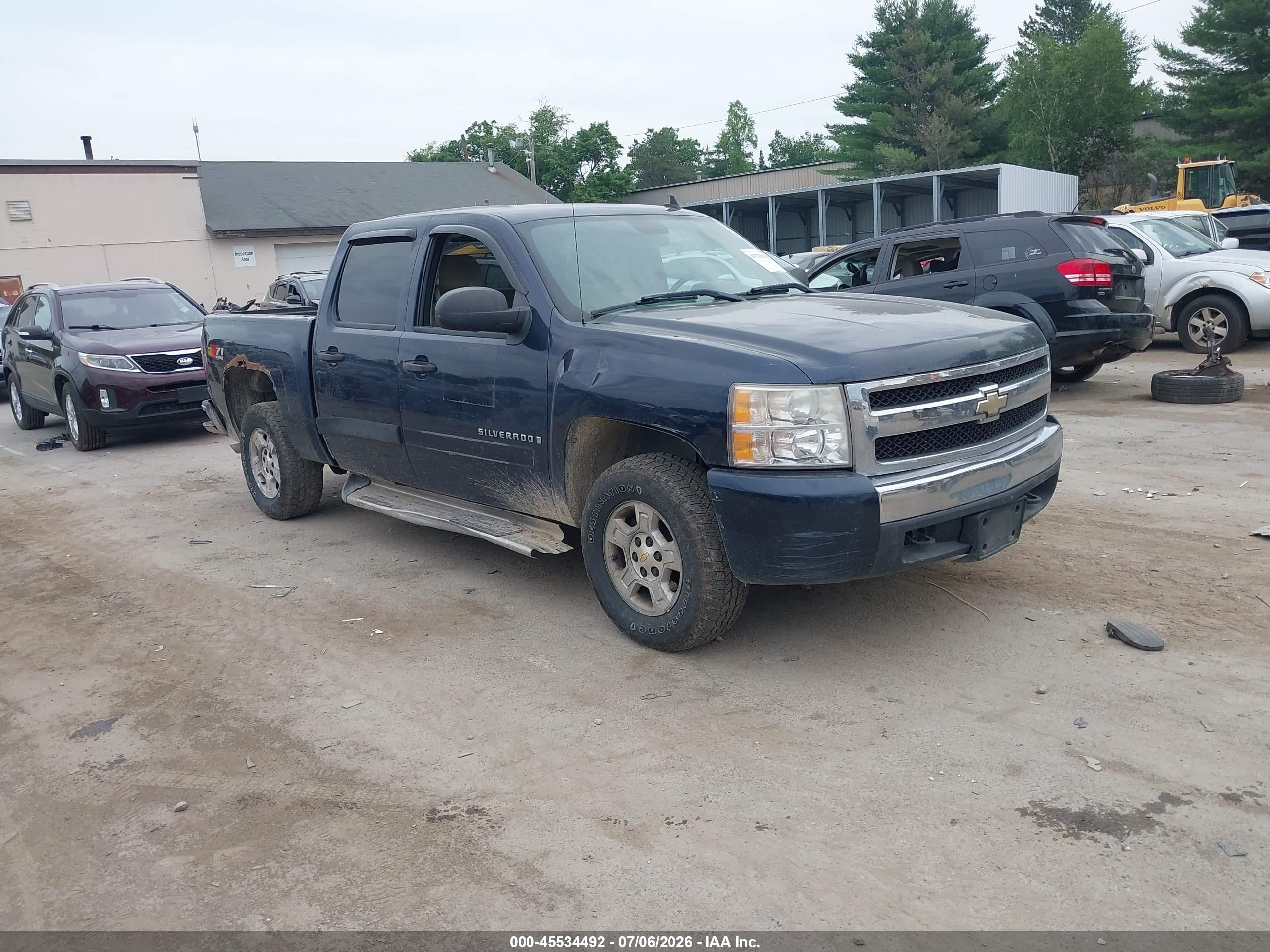 2007 Chevrolet Silverado 1500 Lt1 Navy vin: 3GCEK13M67G514896