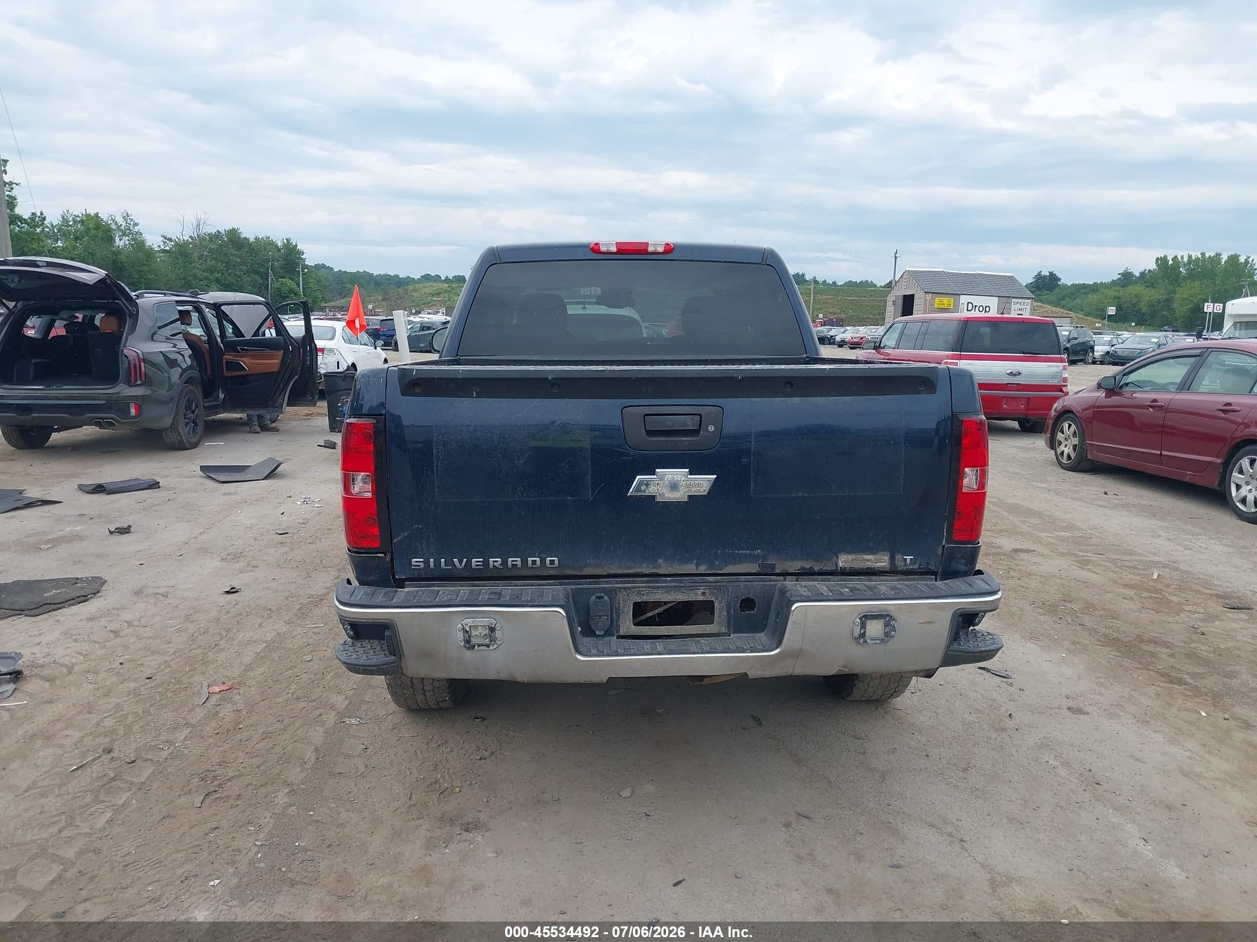 2007 Chevrolet Silverado 1500 Lt1 Navy vin: 3GCEK13M67G514896