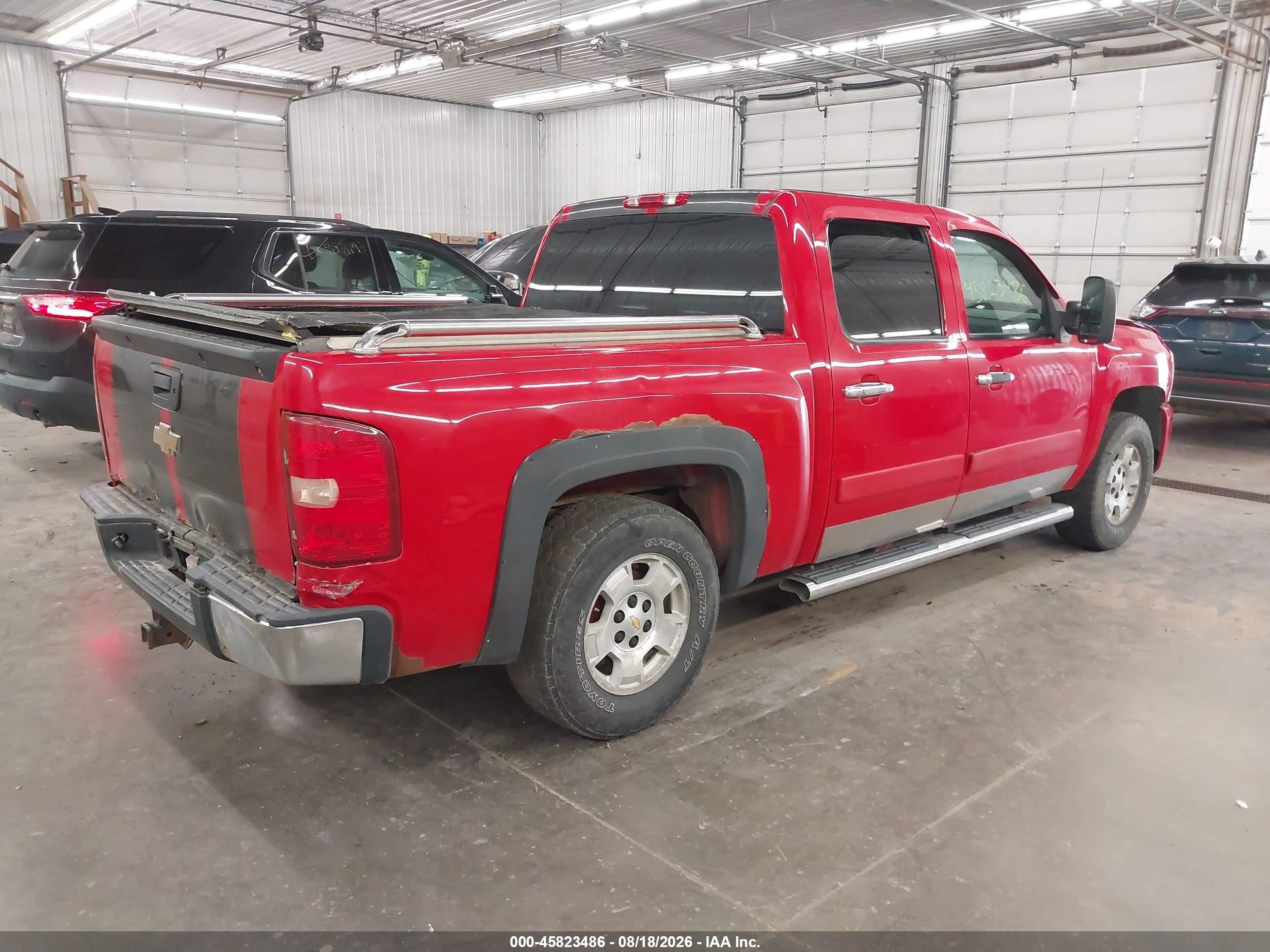2007 Chevrolet Silverado 1500 Lt1 Red vin: 3GCEK13M67G528555