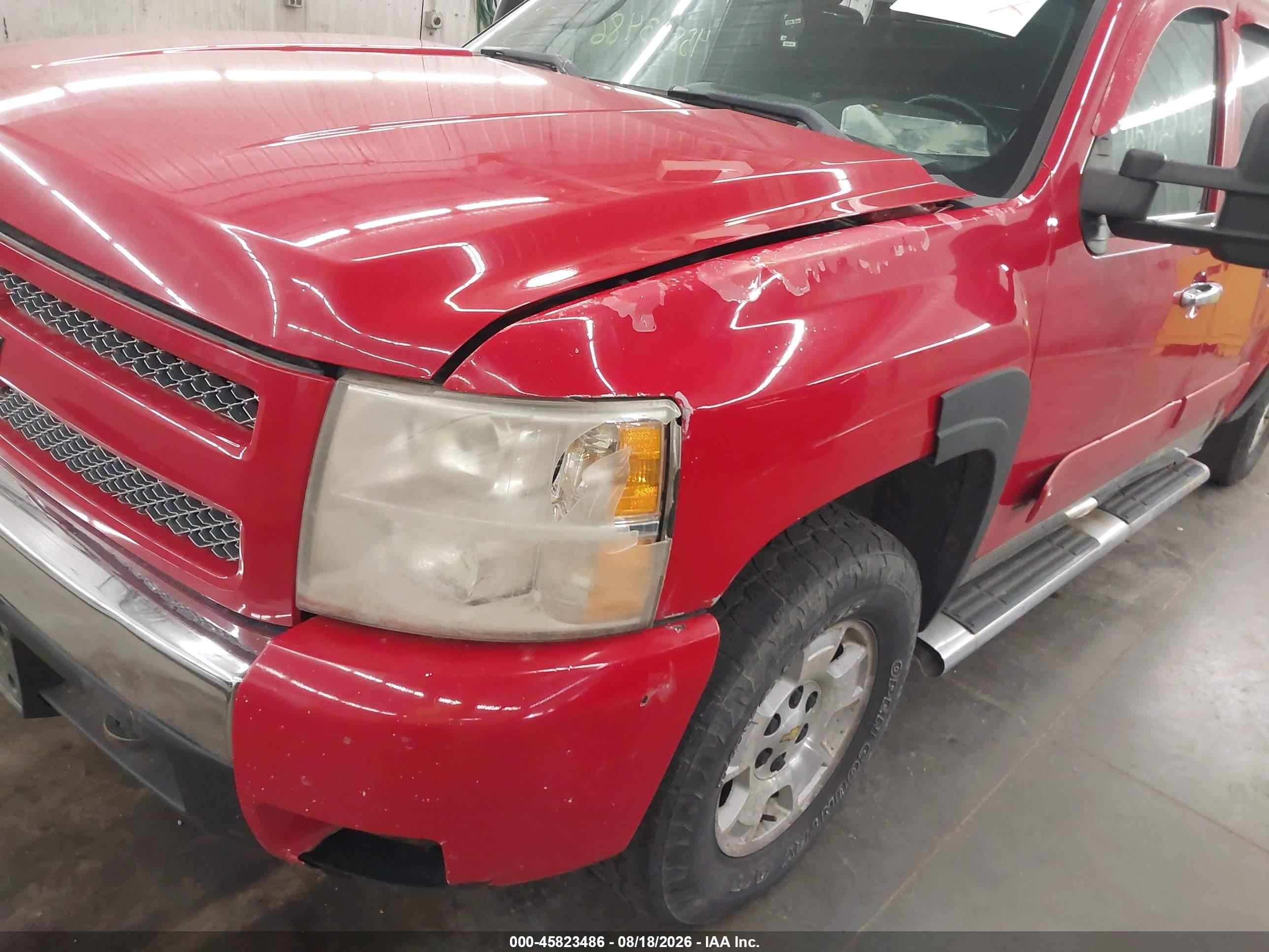 2007 Chevrolet Silverado 1500 Lt1 Red vin: 3GCEK13M67G528555