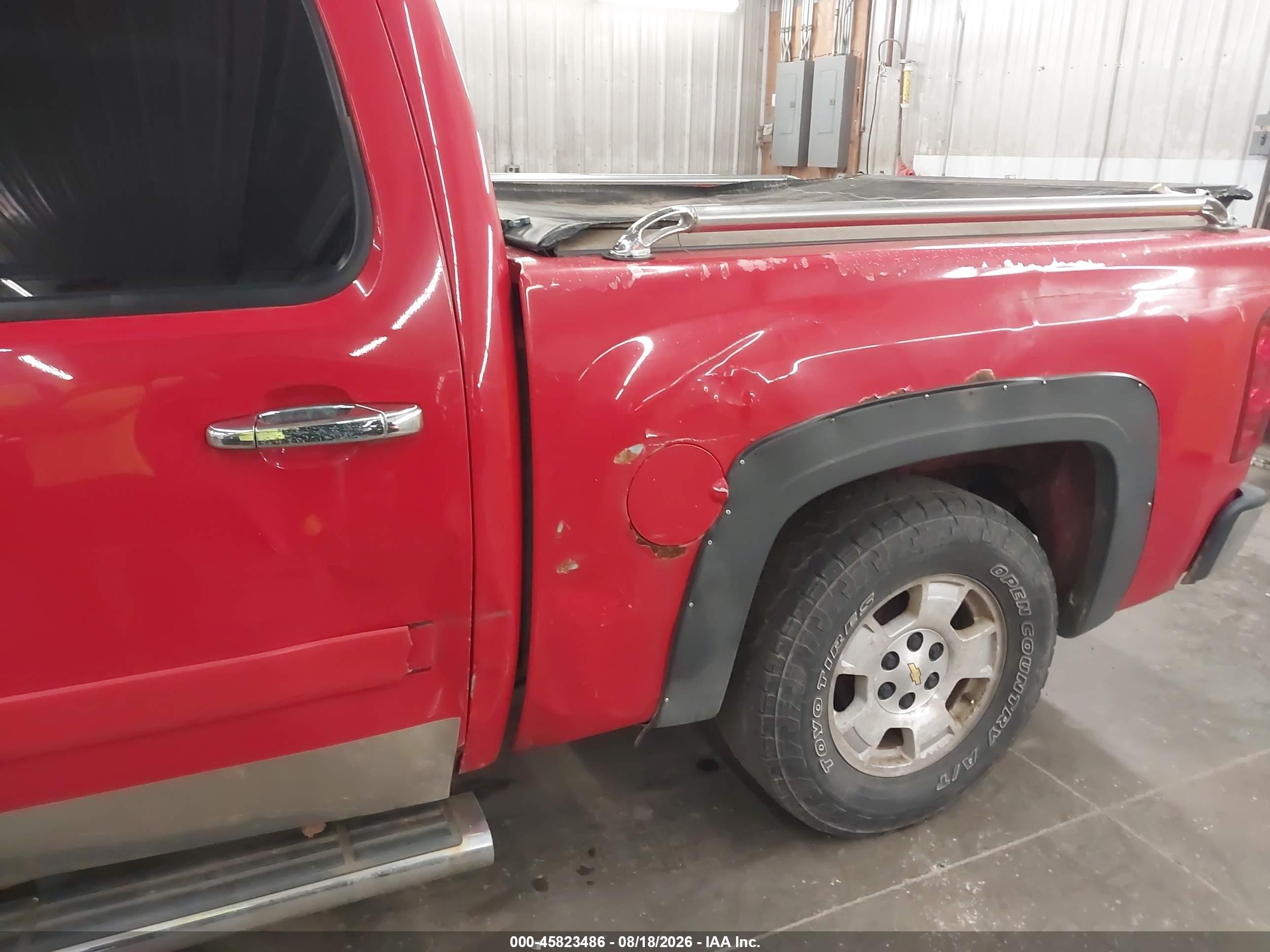 2007 Chevrolet Silverado 1500 Lt1 Red vin: 3GCEK13M67G528555
