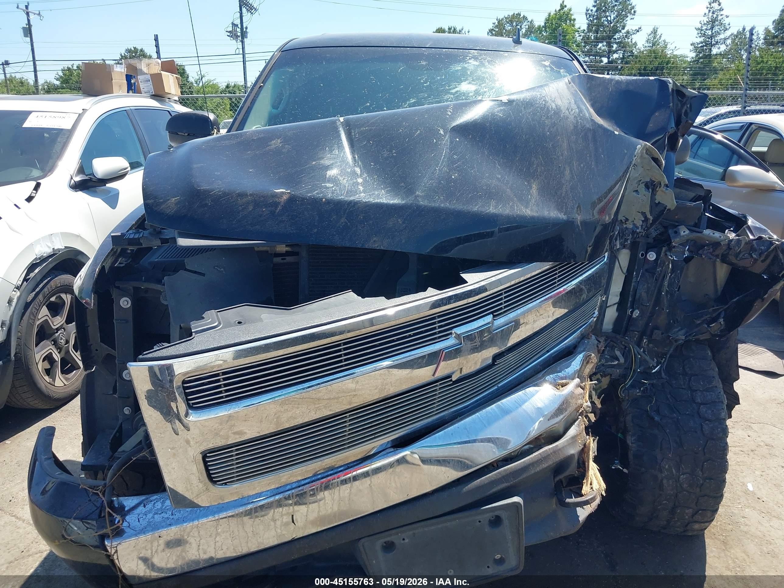 2008 Chevrolet Silverado 1500 Lt1 Black vin: 3GCEK13M68G193797