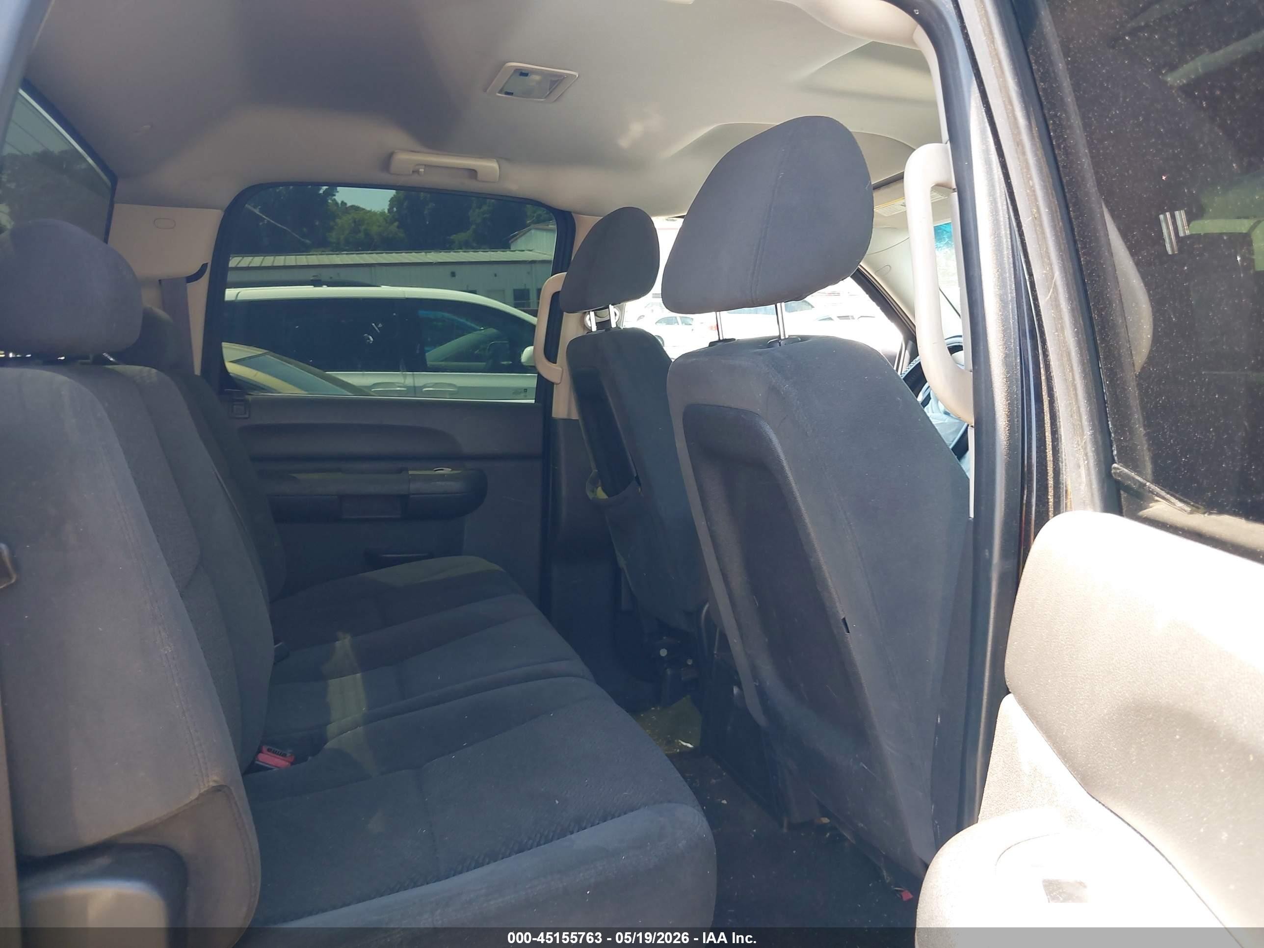 2008 Chevrolet Silverado 1500 Lt1 Black vin: 3GCEK13M68G193797