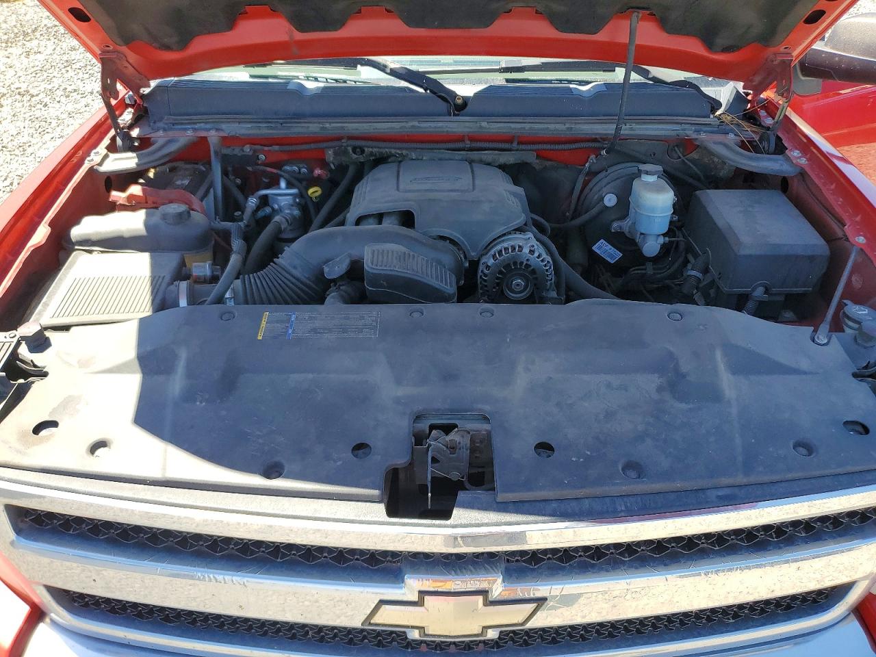 2007 Chevrolet Silverado K1500 Crew Cab Red vin: 3GCEK13M77G506614