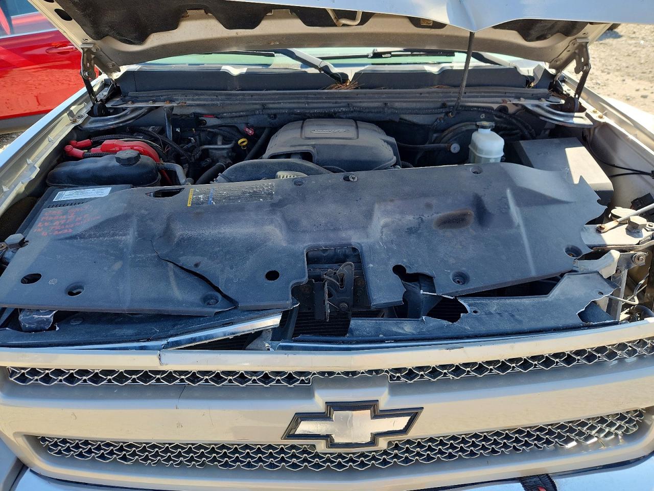 2007 Chevrolet Silverado K1500 Crew Cab Silver vin: 3GCEK13M87G503494