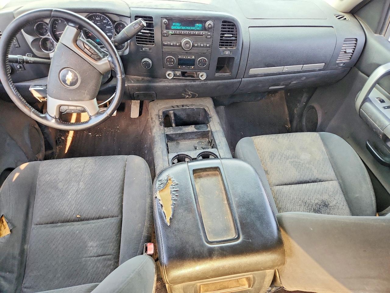 2007 Chevrolet Silverado K1500 Crew Cab Blue vin: 3GCEK13M87G544434
