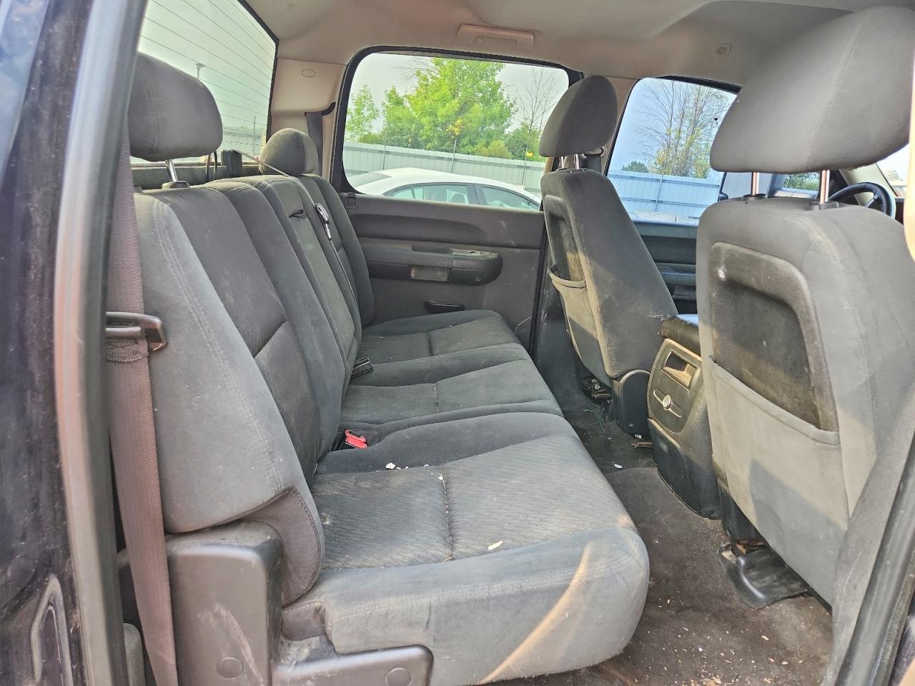 2007 Chevrolet Silverado K1500 Crew Cab Blue vin: 3GCEK13M87G544434