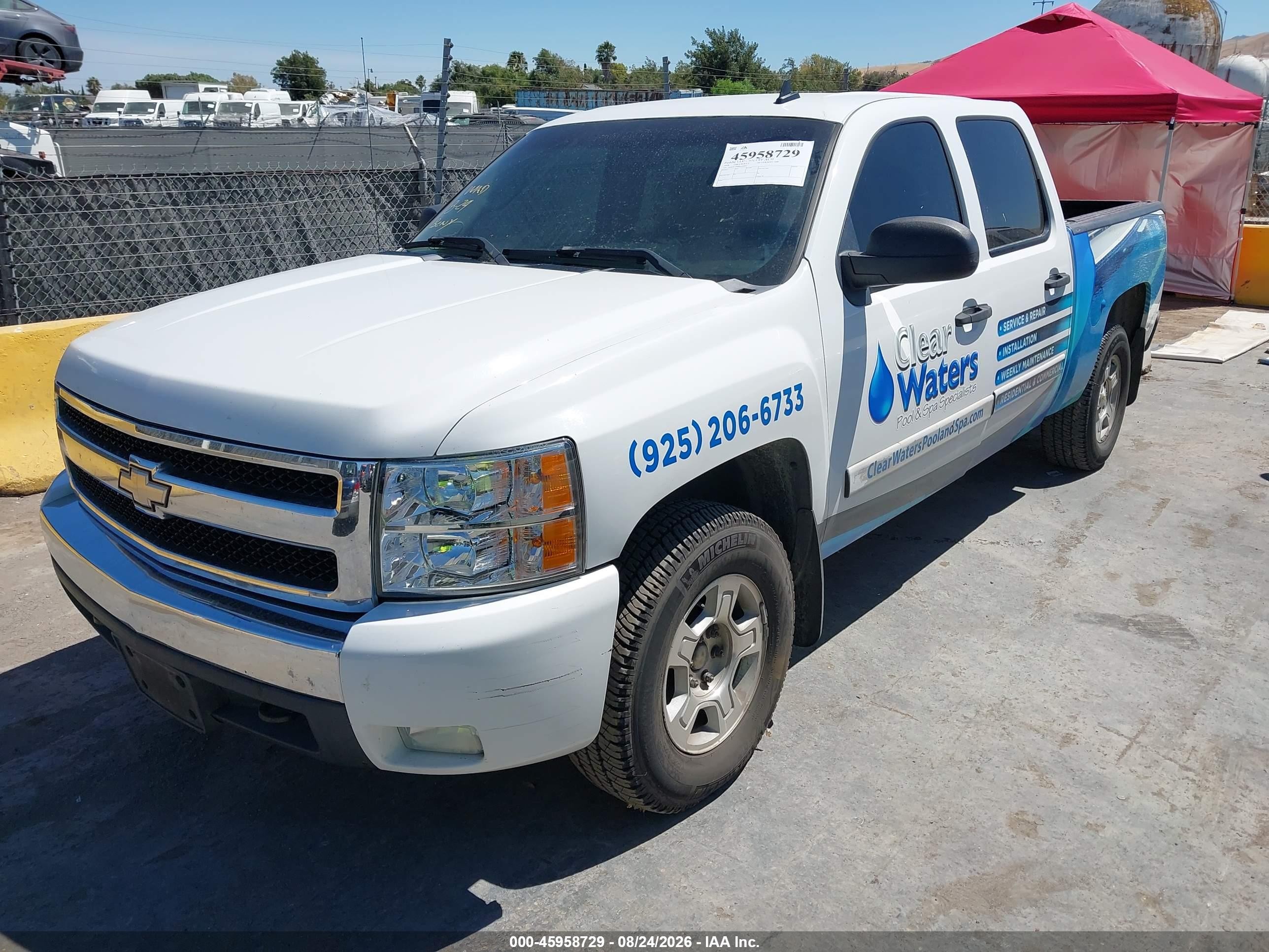 2008 Chevrolet Silverado 1500 Lt1 White vin: 3GCEK13M88G104005