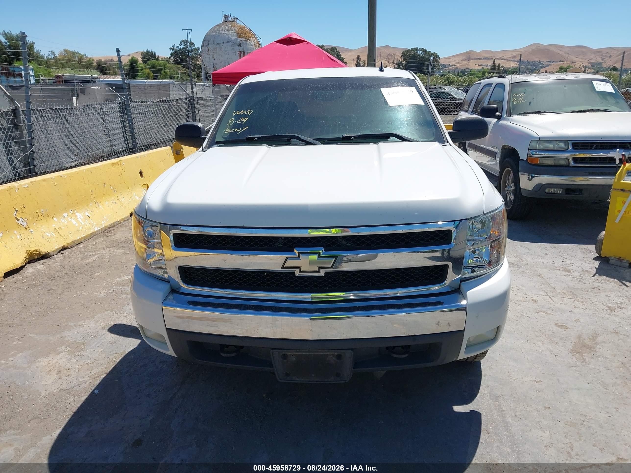 2008 Chevrolet Silverado 1500 Lt1 White vin: 3GCEK13M88G104005