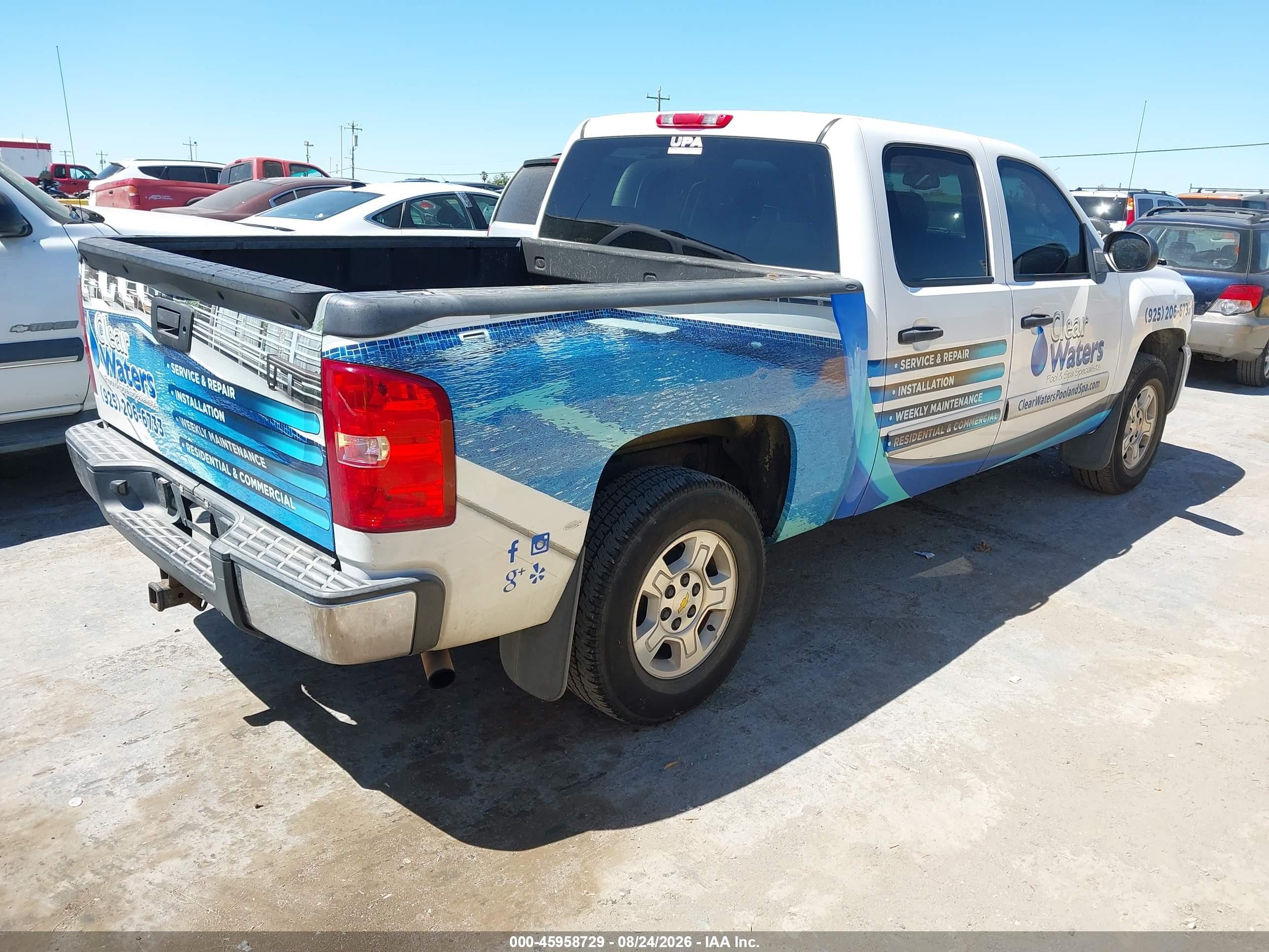 2008 Chevrolet Silverado 1500 Lt1 White vin: 3GCEK13M88G104005