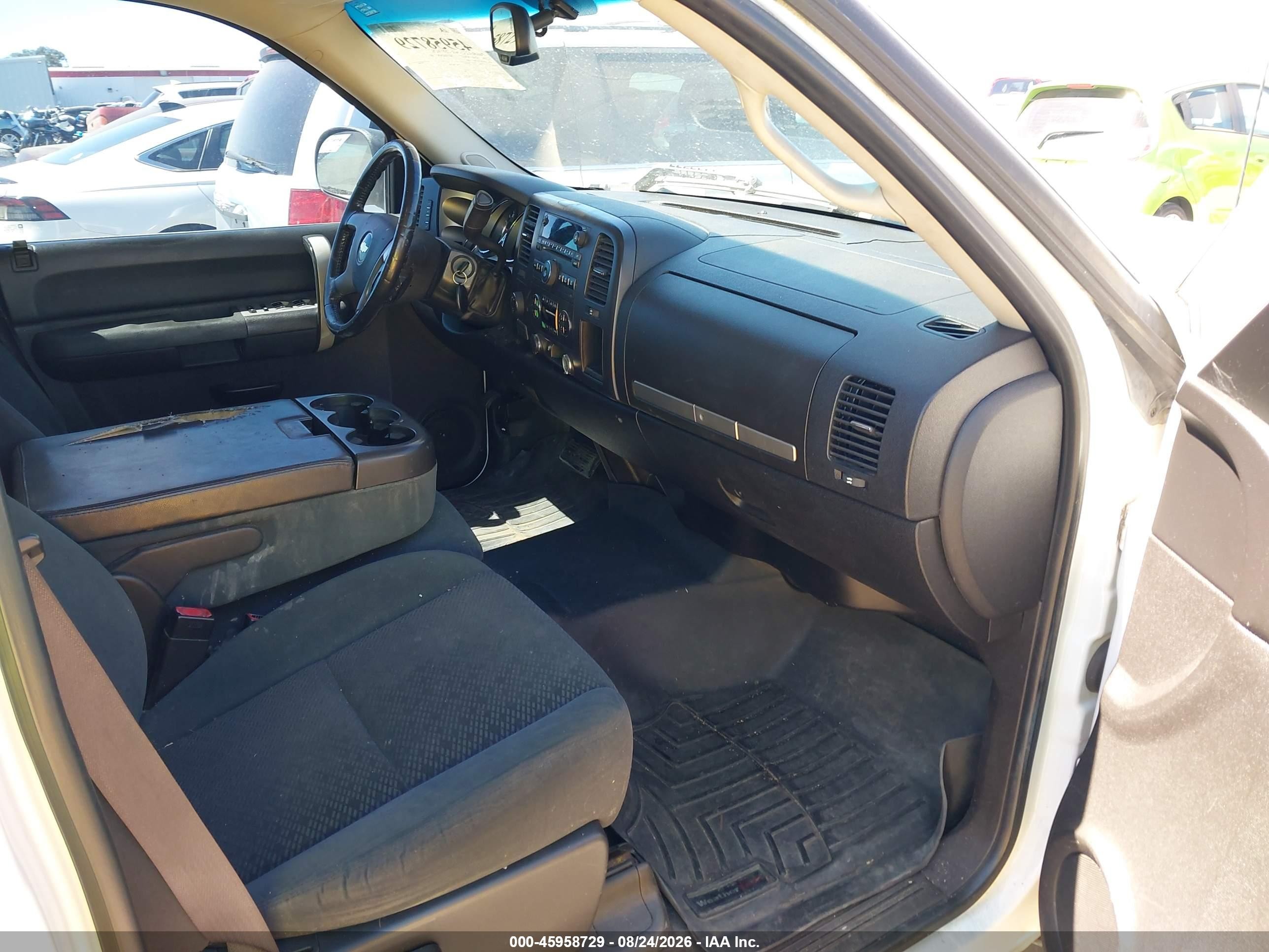2008 Chevrolet Silverado 1500 Lt1 White vin: 3GCEK13M88G104005