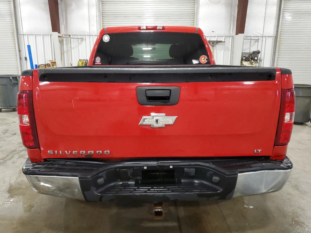 2007 Chevrolet Silverado K1500 Crew Cab Red vin: 3GCEK13M97G512107