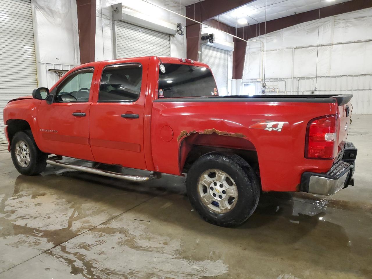 2007 Chevrolet Silverado K1500 Crew Cab Red vin: 3GCEK13M97G512107