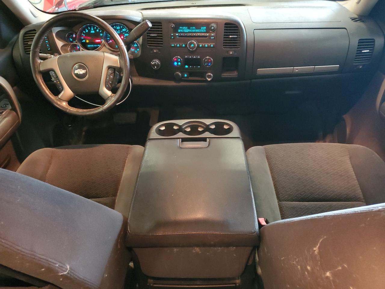 2007 Chevrolet Silverado K1500 Crew Cab Red vin: 3GCEK13M97G512107