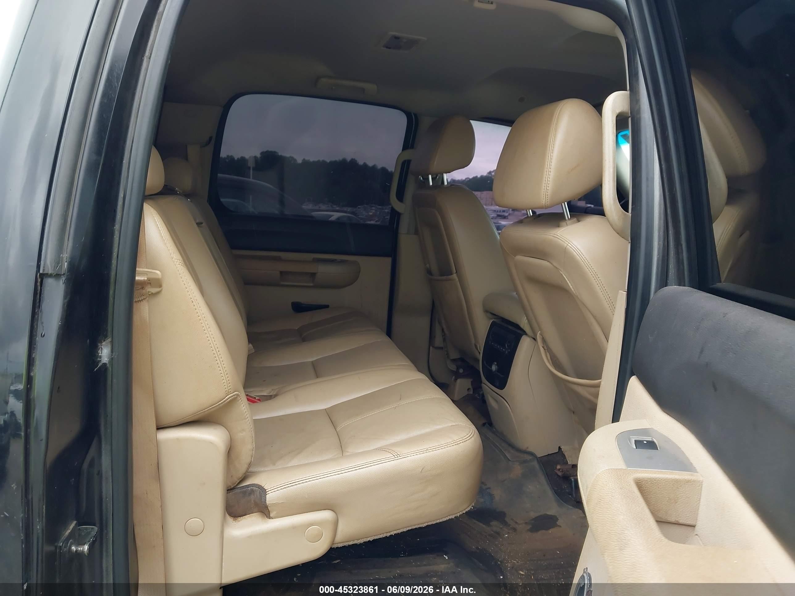 2008 Chevrolet Silverado 1500 Lt2 Black vin: 3GCEK13M98G205134