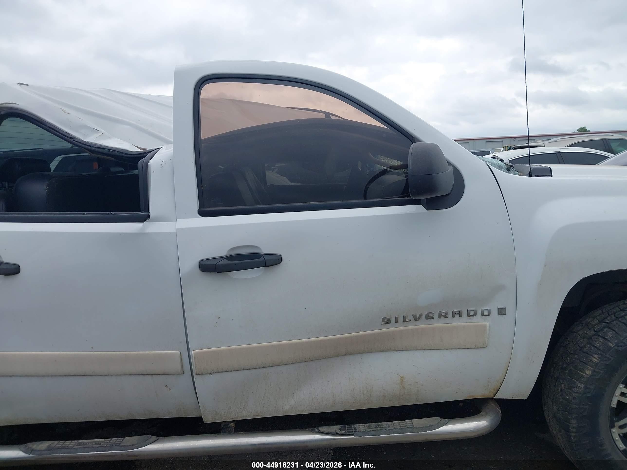2007 Chevrolet Silverado 1500 Lt1 White vin: 3GCEK13MX7G546783