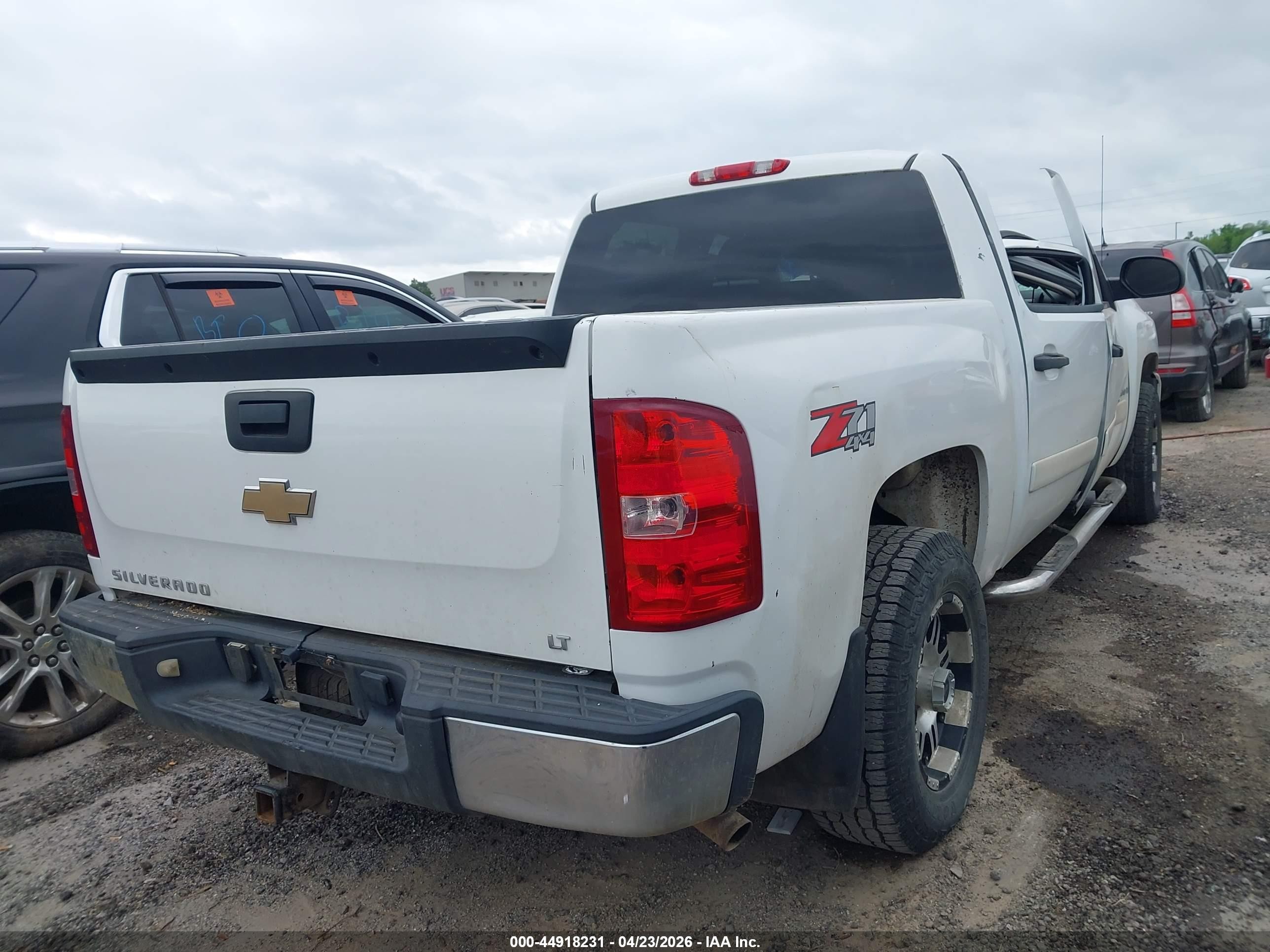 2007 Chevrolet Silverado 1500 Lt1 White vin: 3GCEK13MX7G546783
