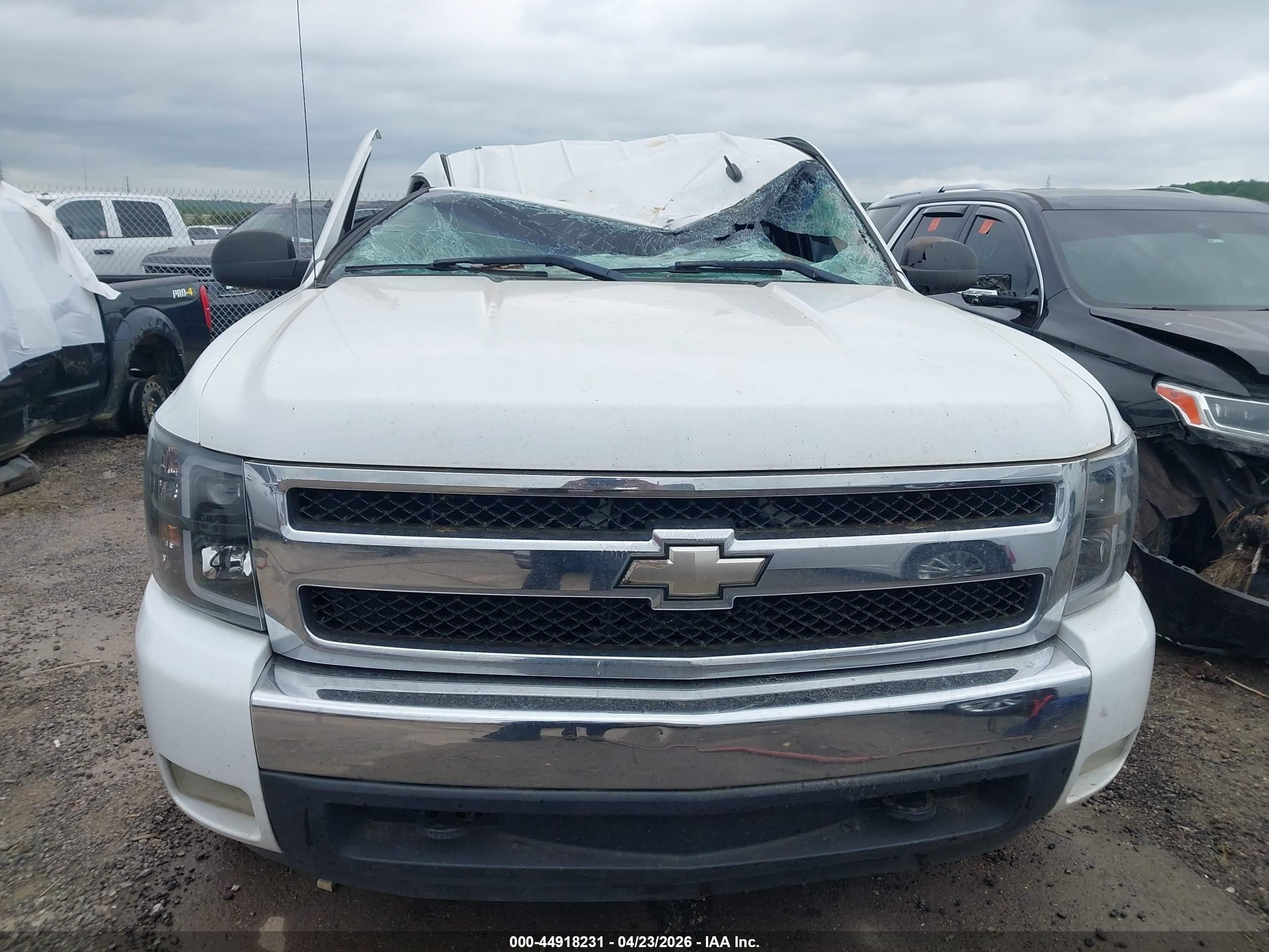 2007 Chevrolet Silverado 1500 Lt1 White vin: 3GCEK13MX7G546783