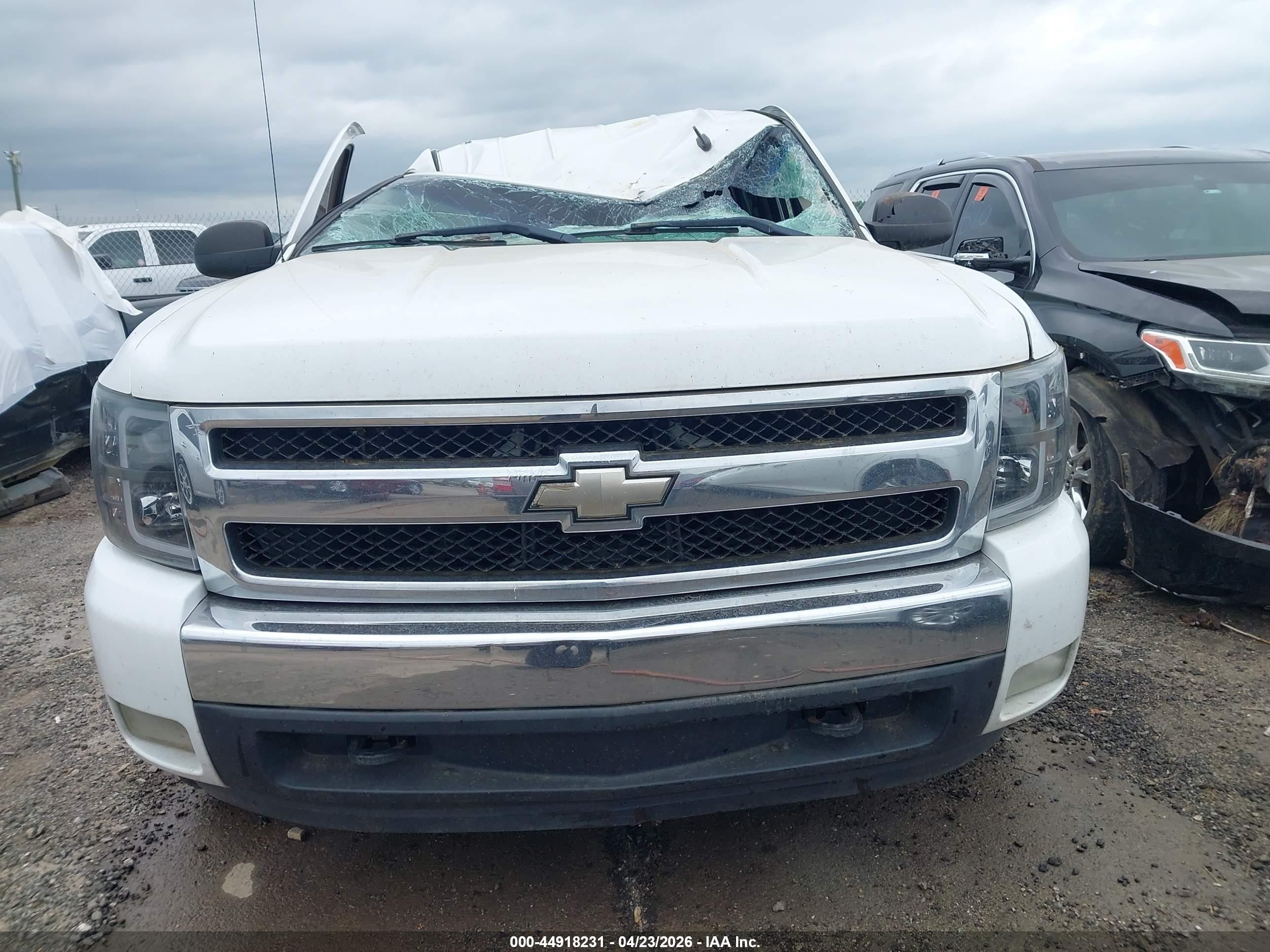 2007 Chevrolet Silverado 1500 Lt1 White vin: 3GCEK13MX7G546783