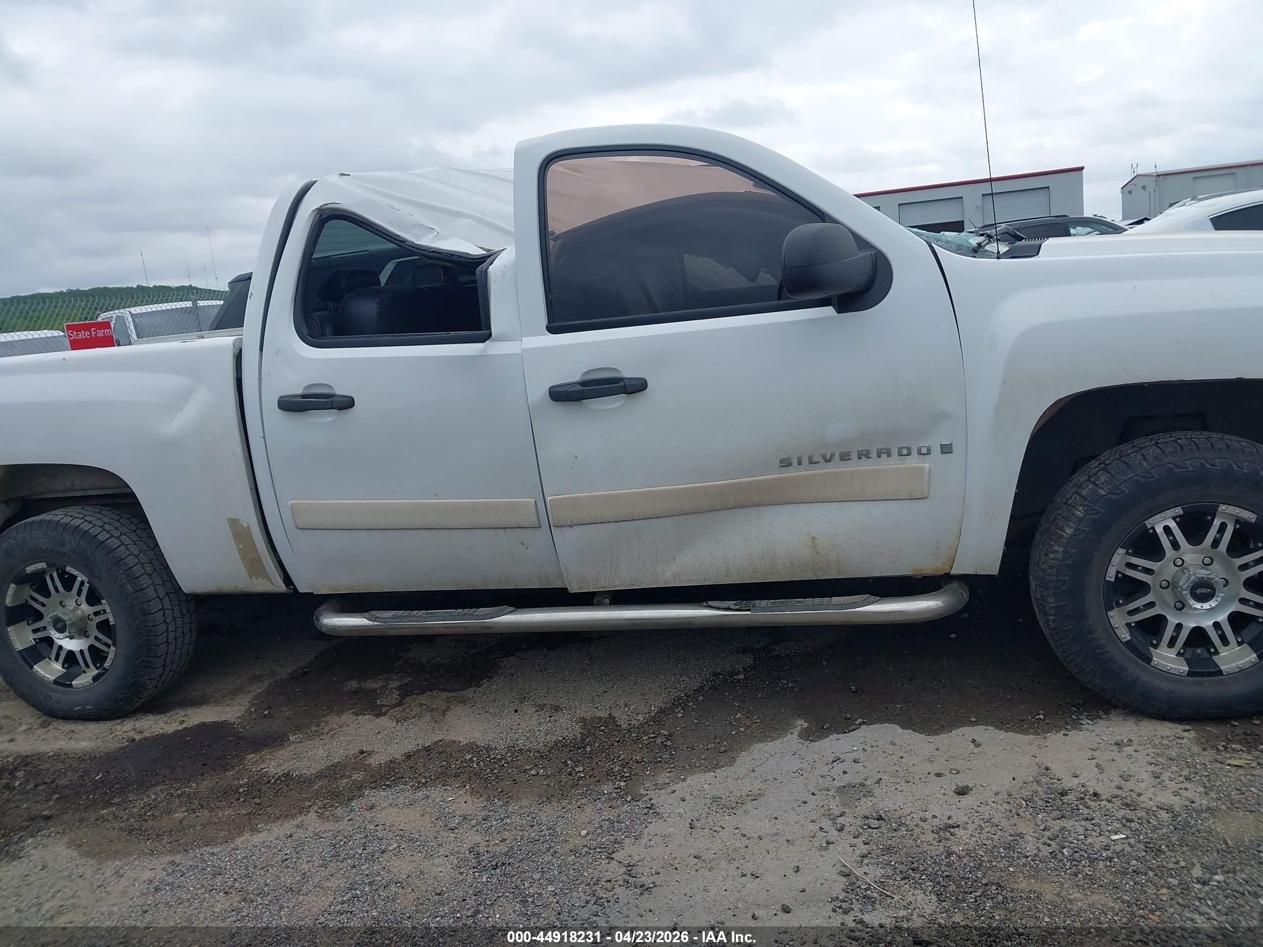 2007 Chevrolet Silverado 1500 Lt1 White vin: 3GCEK13MX7G546783