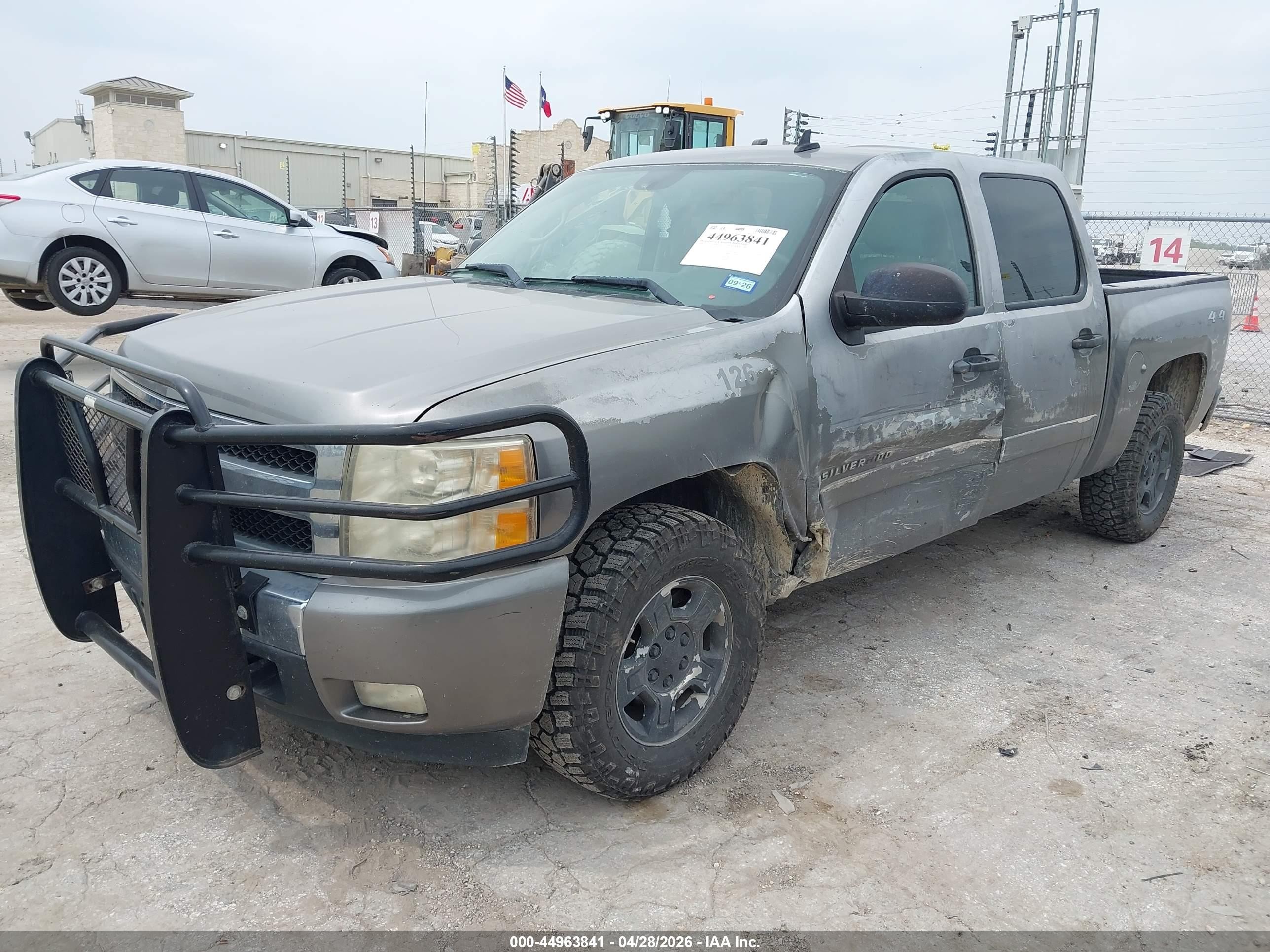 2008 Chevrolet Silverado 1500 Lt2 Gray vin: 3GCEK13MX8G147051