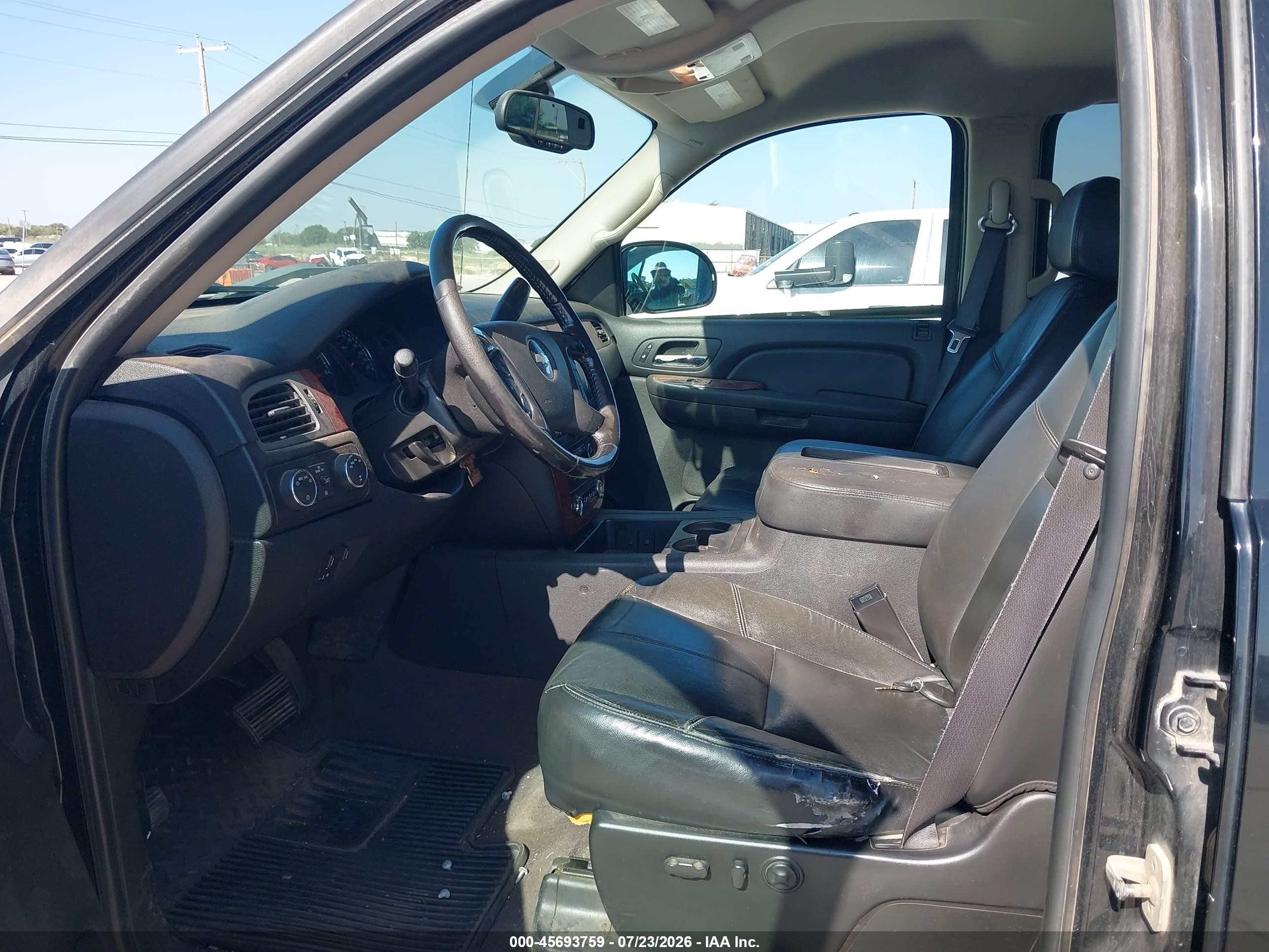 2008 Chevrolet Silverado 1500 Ltz Black vin: 3GCEK13Y08G216817