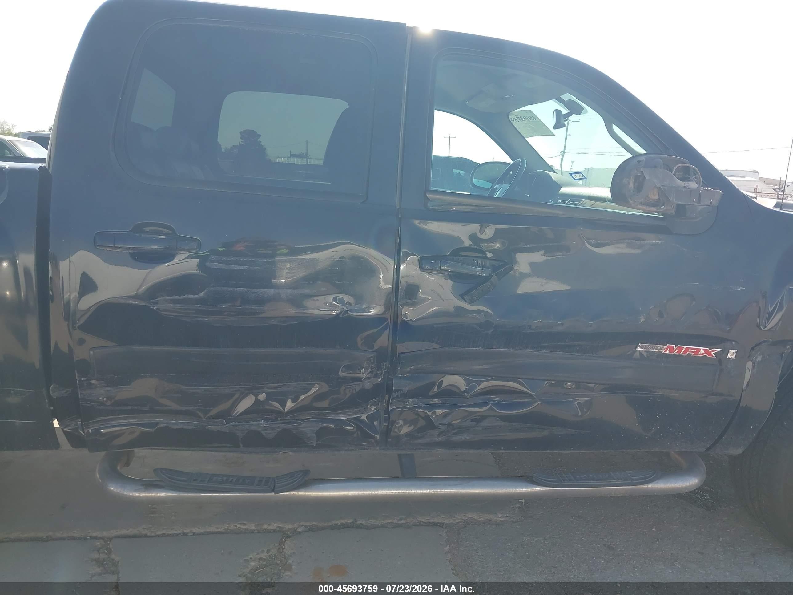 2008 Chevrolet Silverado 1500 Ltz Black vin: 3GCEK13Y08G216817