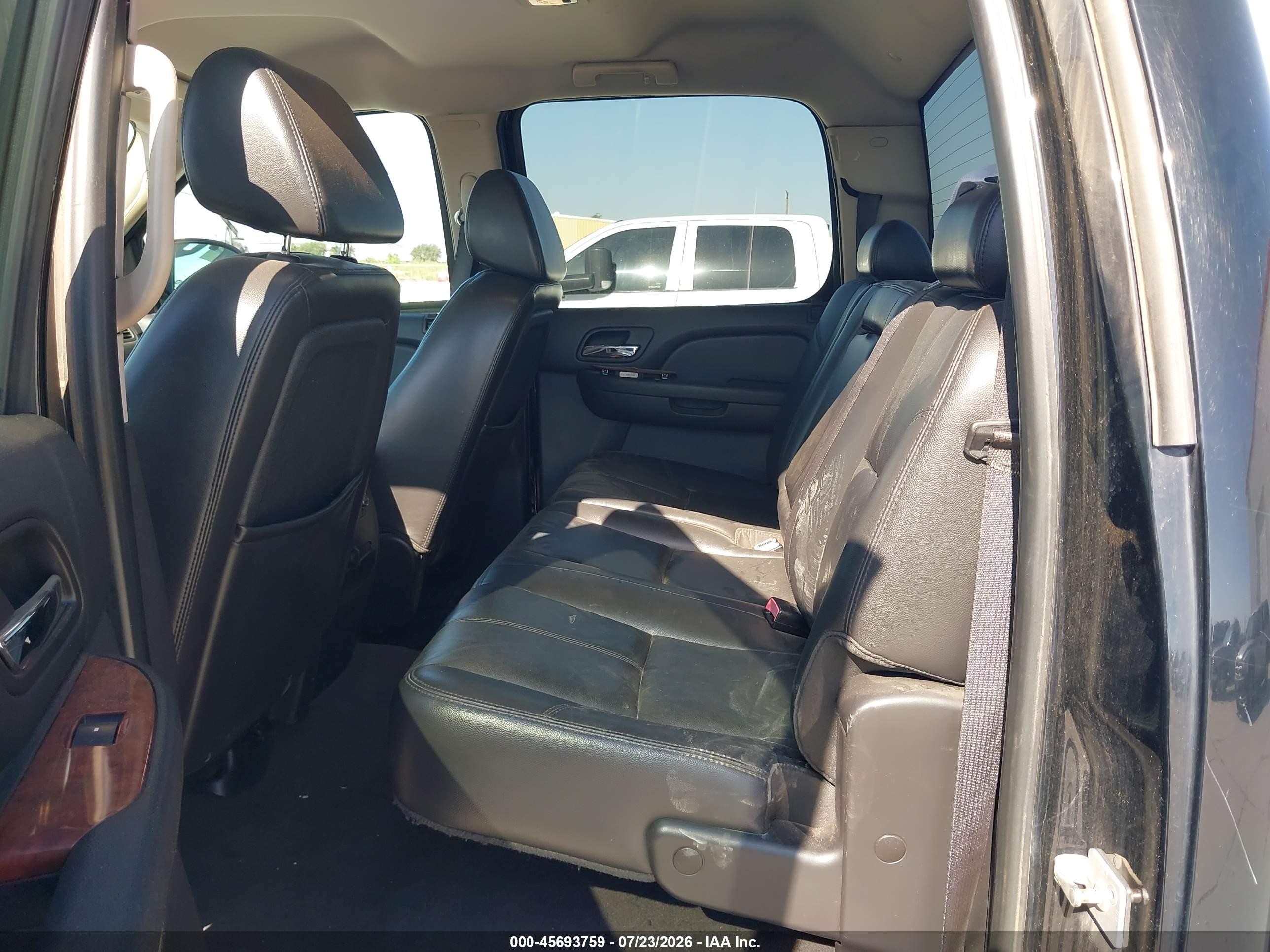 2008 Chevrolet Silverado 1500 Ltz Black vin: 3GCEK13Y08G216817