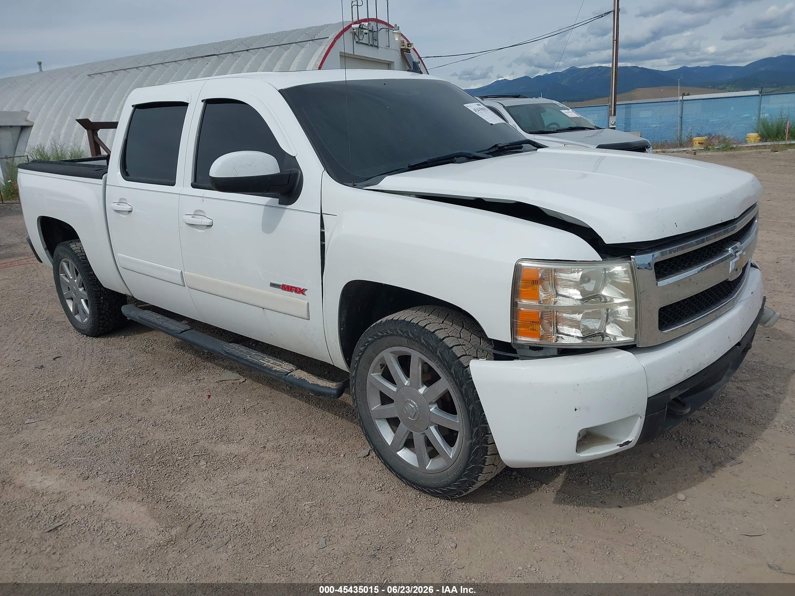 2007 Chevrolet Silverado 1500 Ltz White vin: 3GCEK13Y37G556526