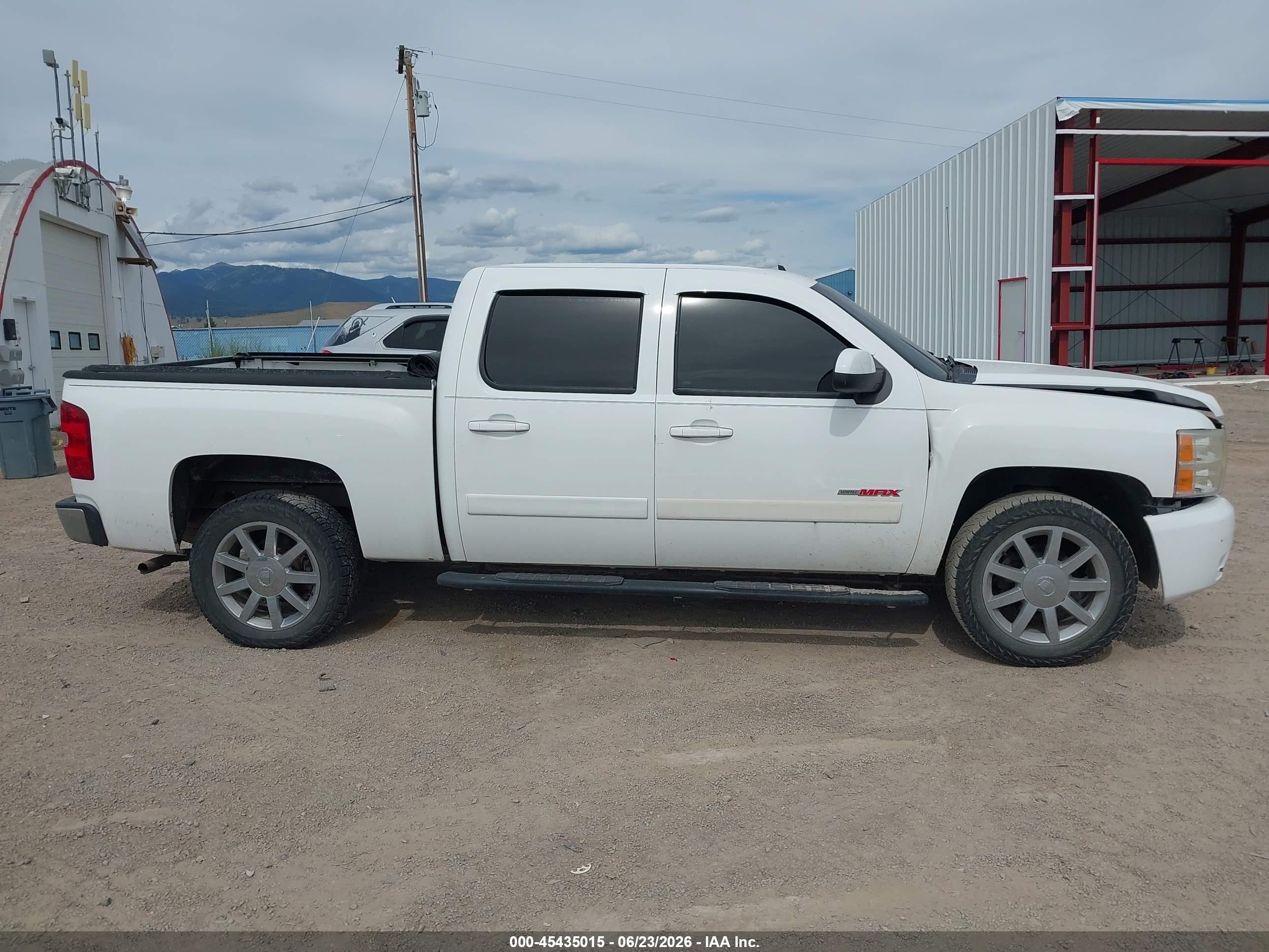 2007 Chevrolet Silverado 1500 Ltz White vin: 3GCEK13Y37G556526