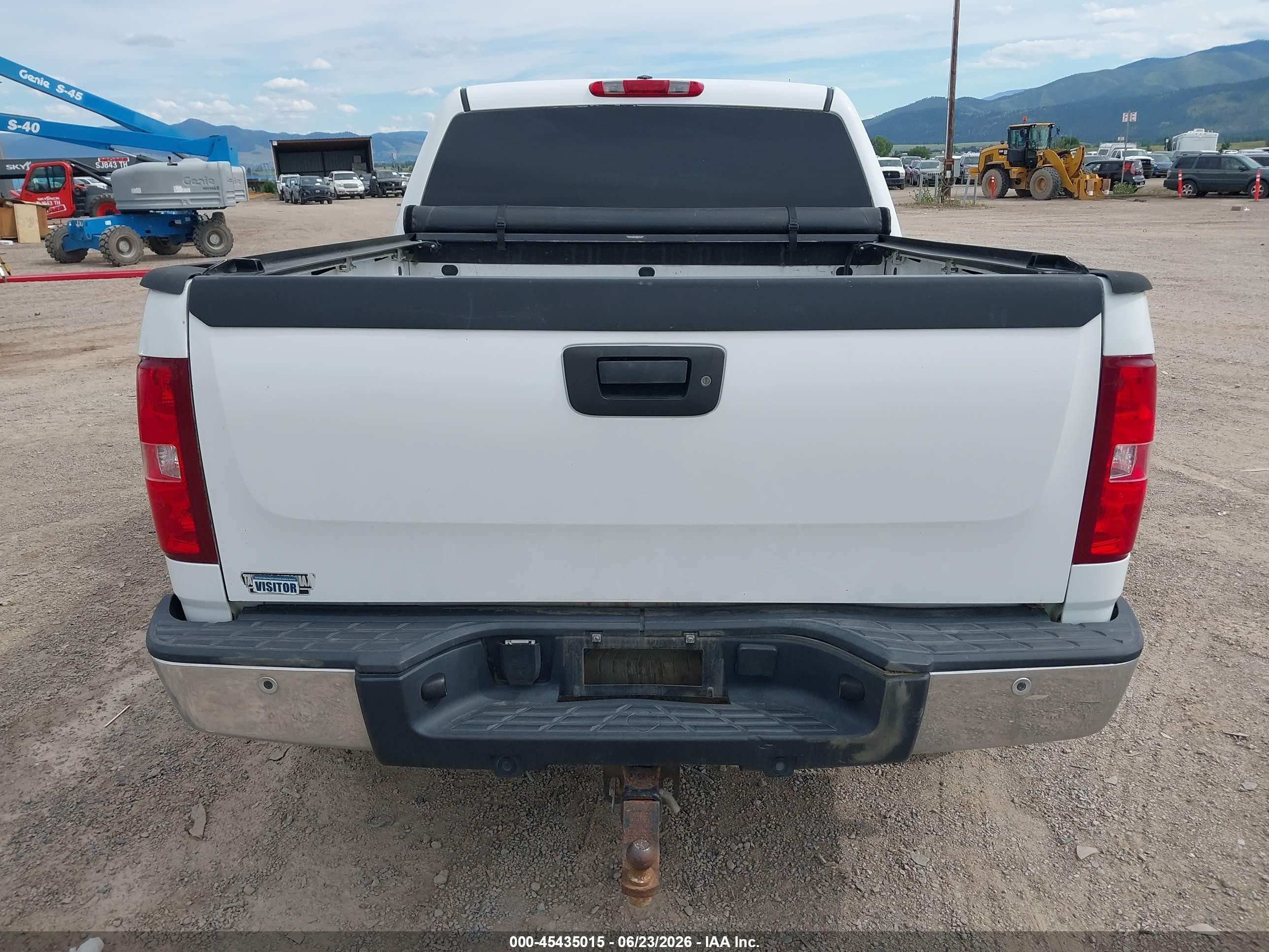2007 Chevrolet Silverado 1500 Ltz White vin: 3GCEK13Y37G556526