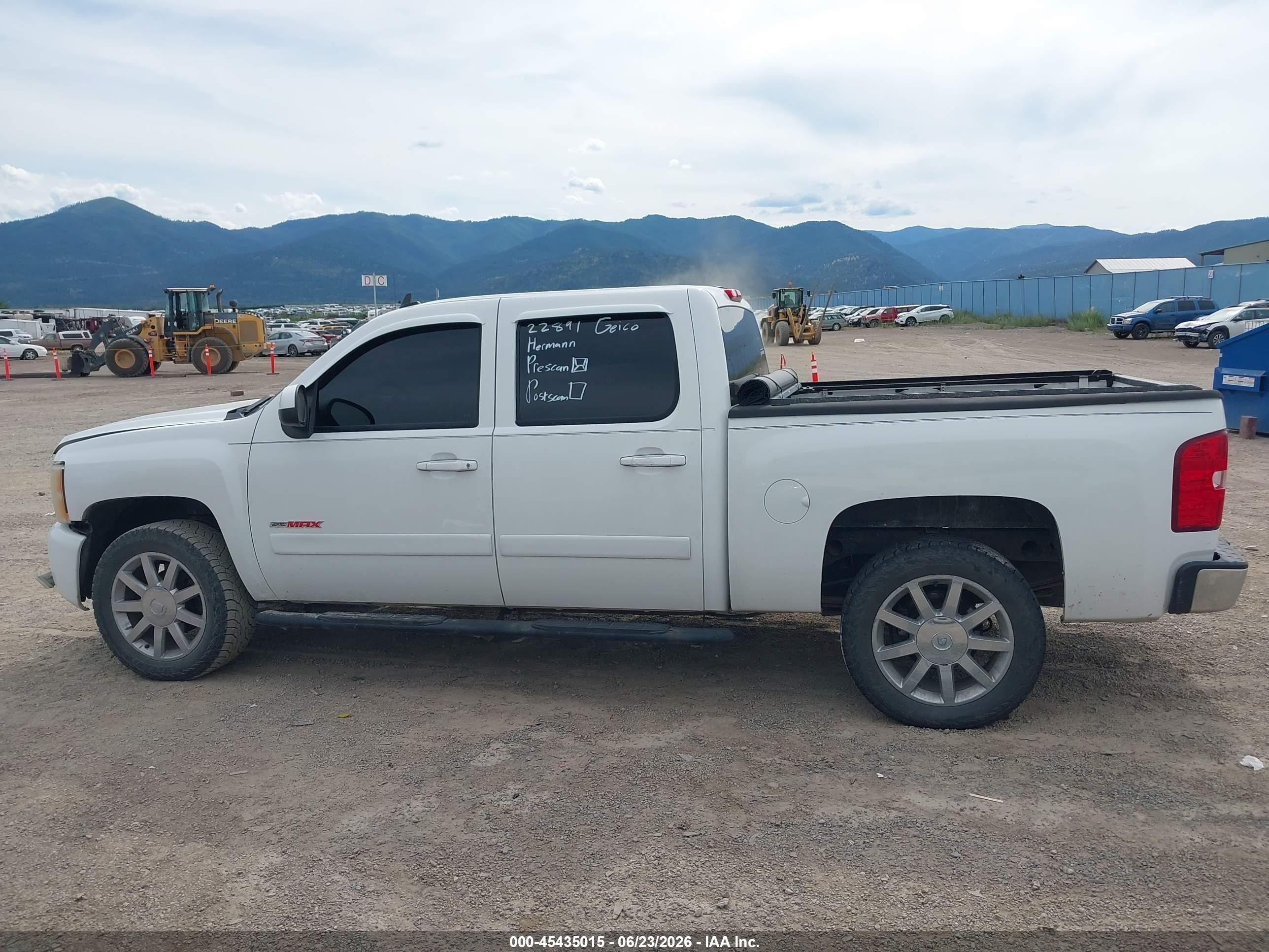 2007 Chevrolet Silverado 1500 Ltz White vin: 3GCEK13Y37G556526