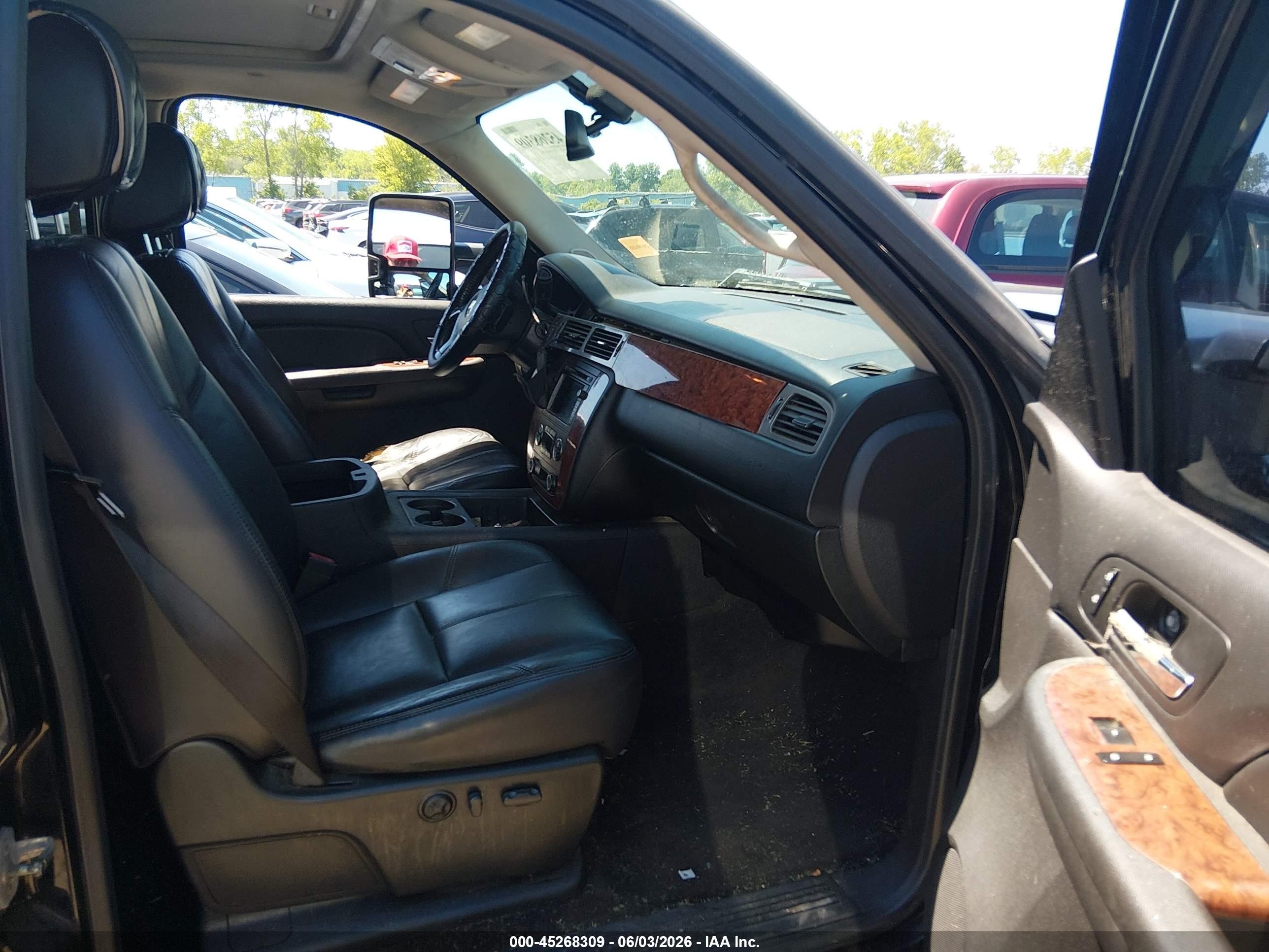 2008 Chevrolet Silverado 1500 Ltz Black vin: 3GCEK13Y98G308055