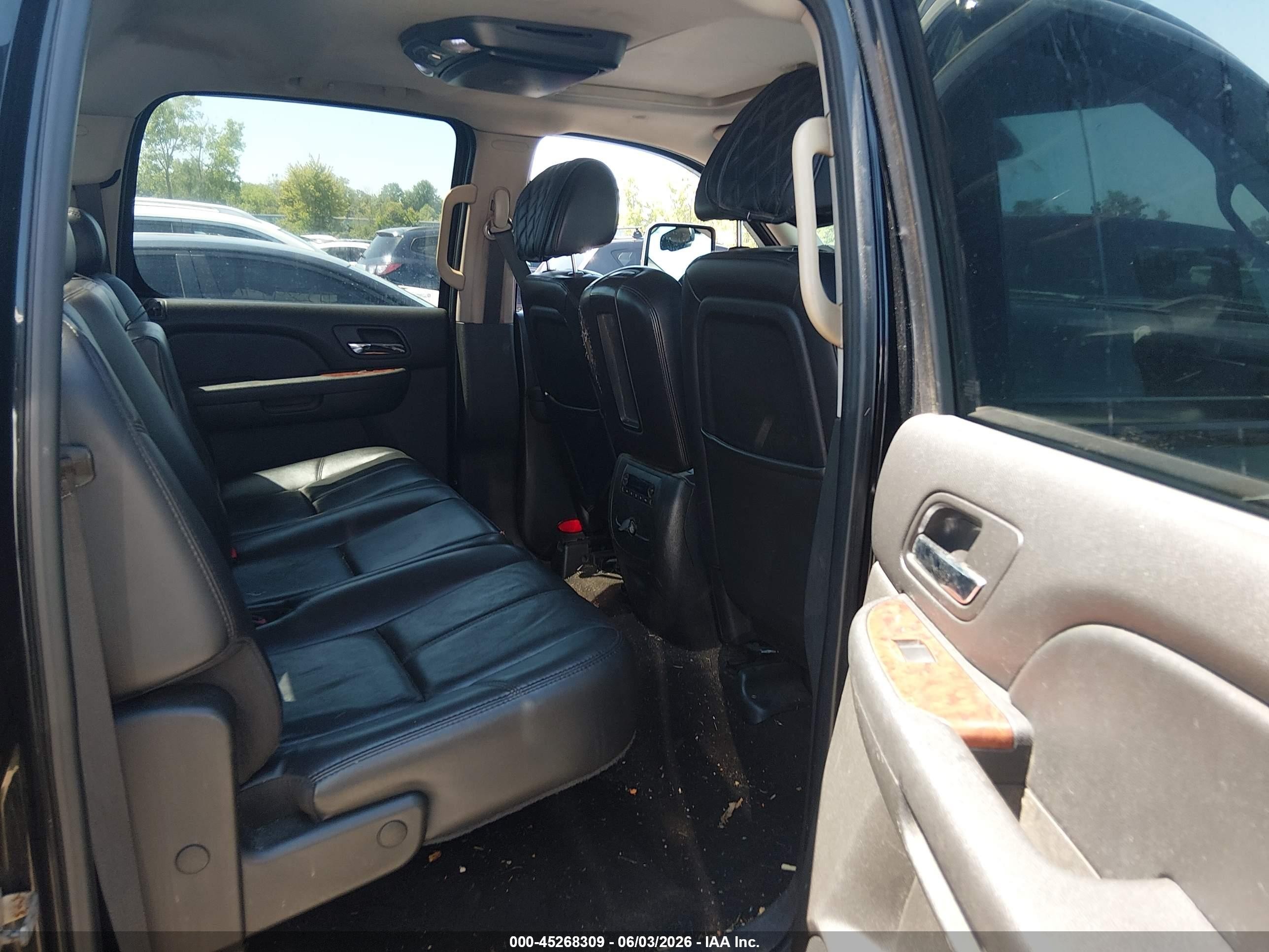 2008 Chevrolet Silverado 1500 Ltz Black vin: 3GCEK13Y98G308055
