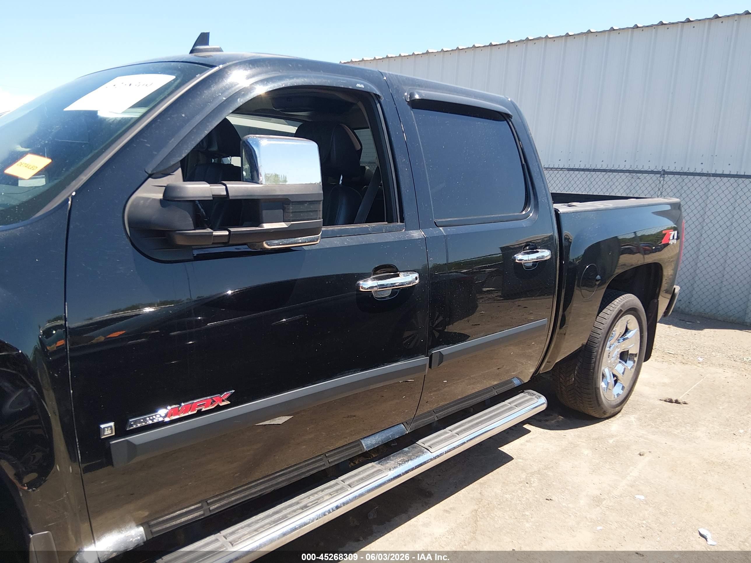 2008 Chevrolet Silverado 1500 Ltz Black vin: 3GCEK13Y98G308055
