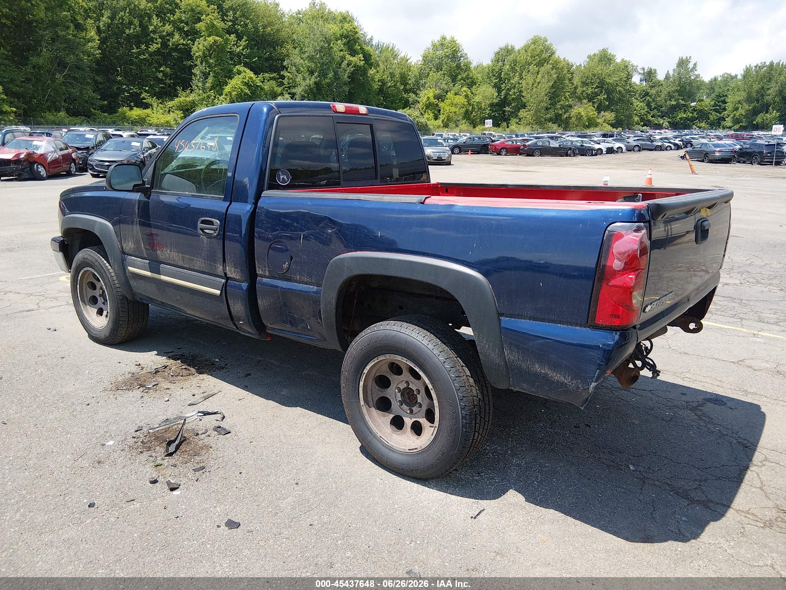 2006 Chevrolet Silverado 1500 Lt1 Dark Blue vin: 3GCEK14T16G145577