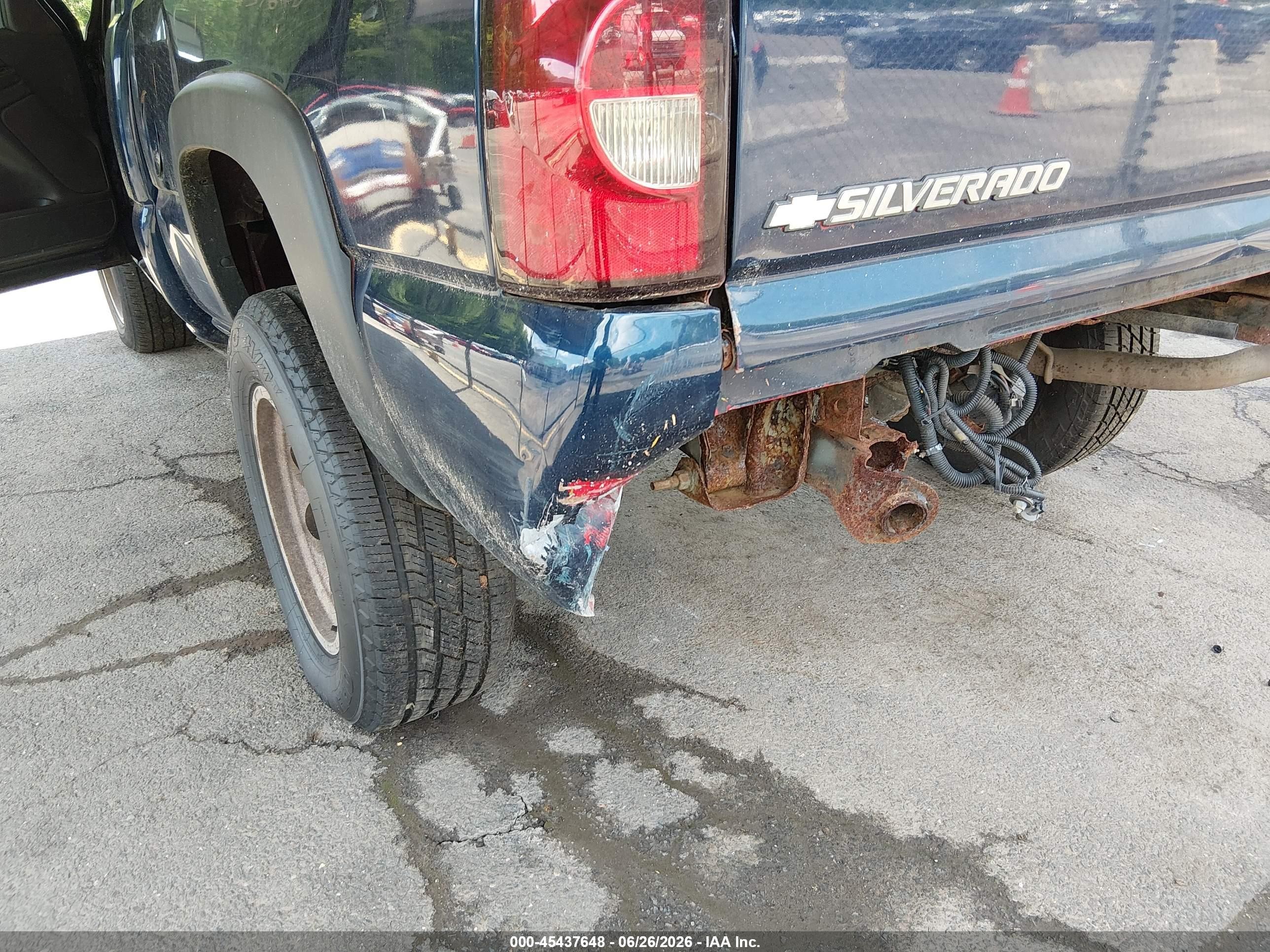 2006 Chevrolet Silverado 1500 Lt1 Dark Blue vin: 3GCEK14T16G145577