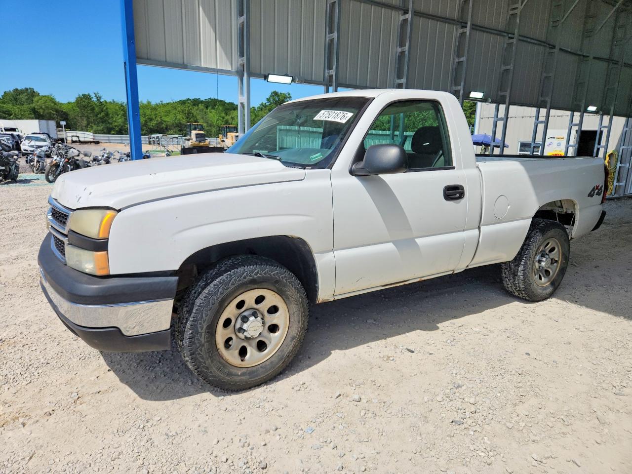 2006 Chevrolet 1502 White vin: 3GCEK14V56G182018