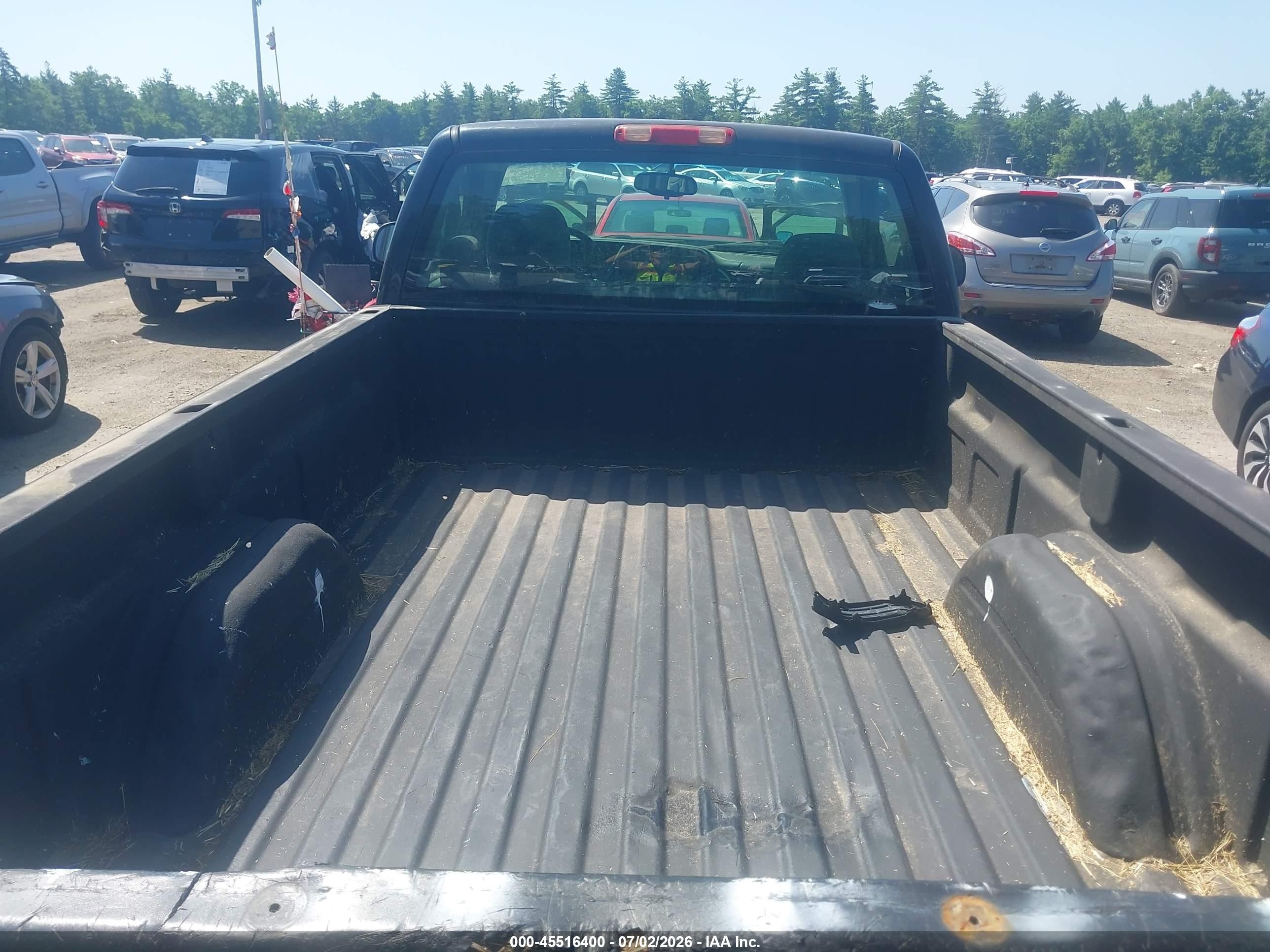 2007 Chevrolet Silverado 1500 Classic Work Truck Black vin: 3GCEK14X47G249789