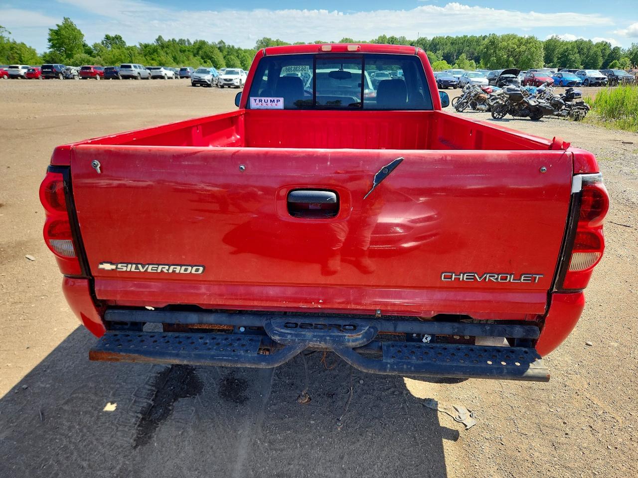 2006 Chevrolet Silverado K1500 Red vin: 3GCEK14X96G234168