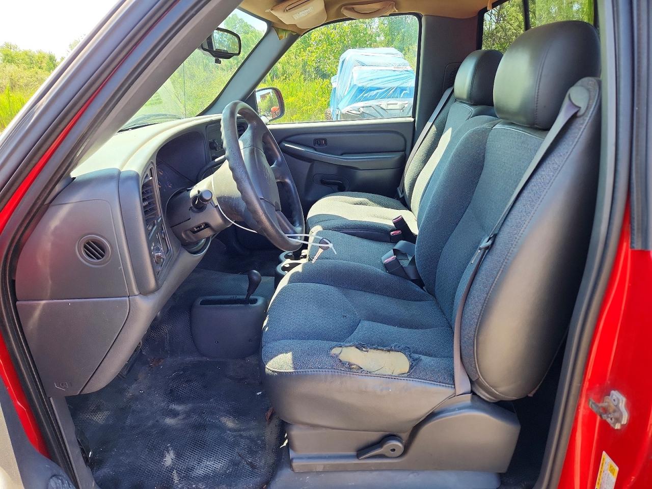 2006 Chevrolet Silverado K1500 Red vin: 3GCEK14X96G234168