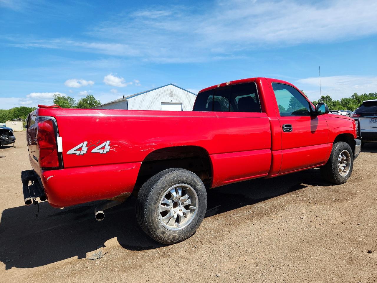 2006 Chevrolet Silverado K1500 Red vin: 3GCEK14X96G234168