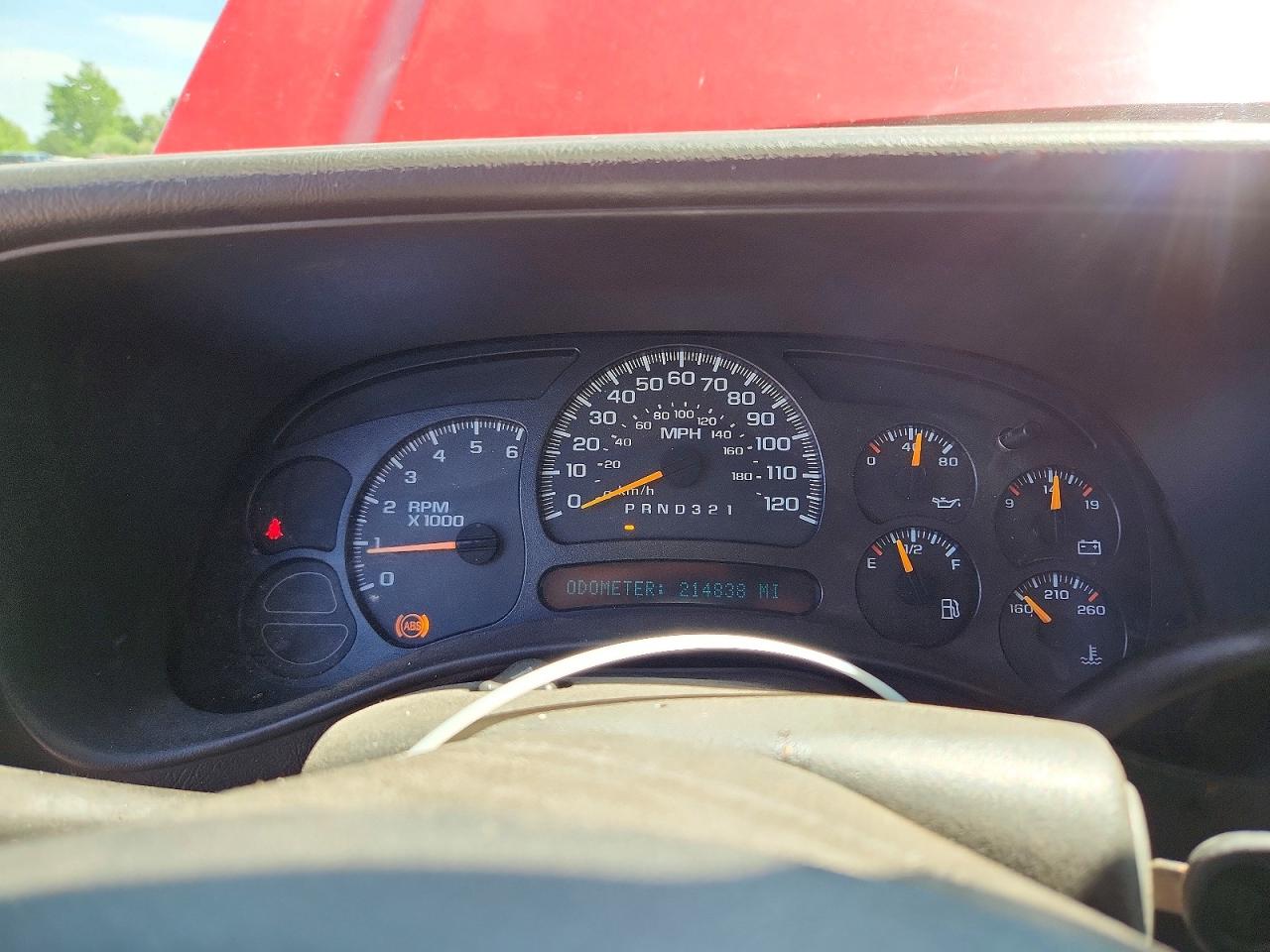 2006 Chevrolet Silverado K1500 Red vin: 3GCEK14X96G234168