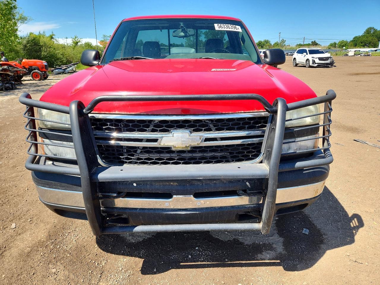 2006 Chevrolet Silverado K1500 Red vin: 3GCEK14X96G234168