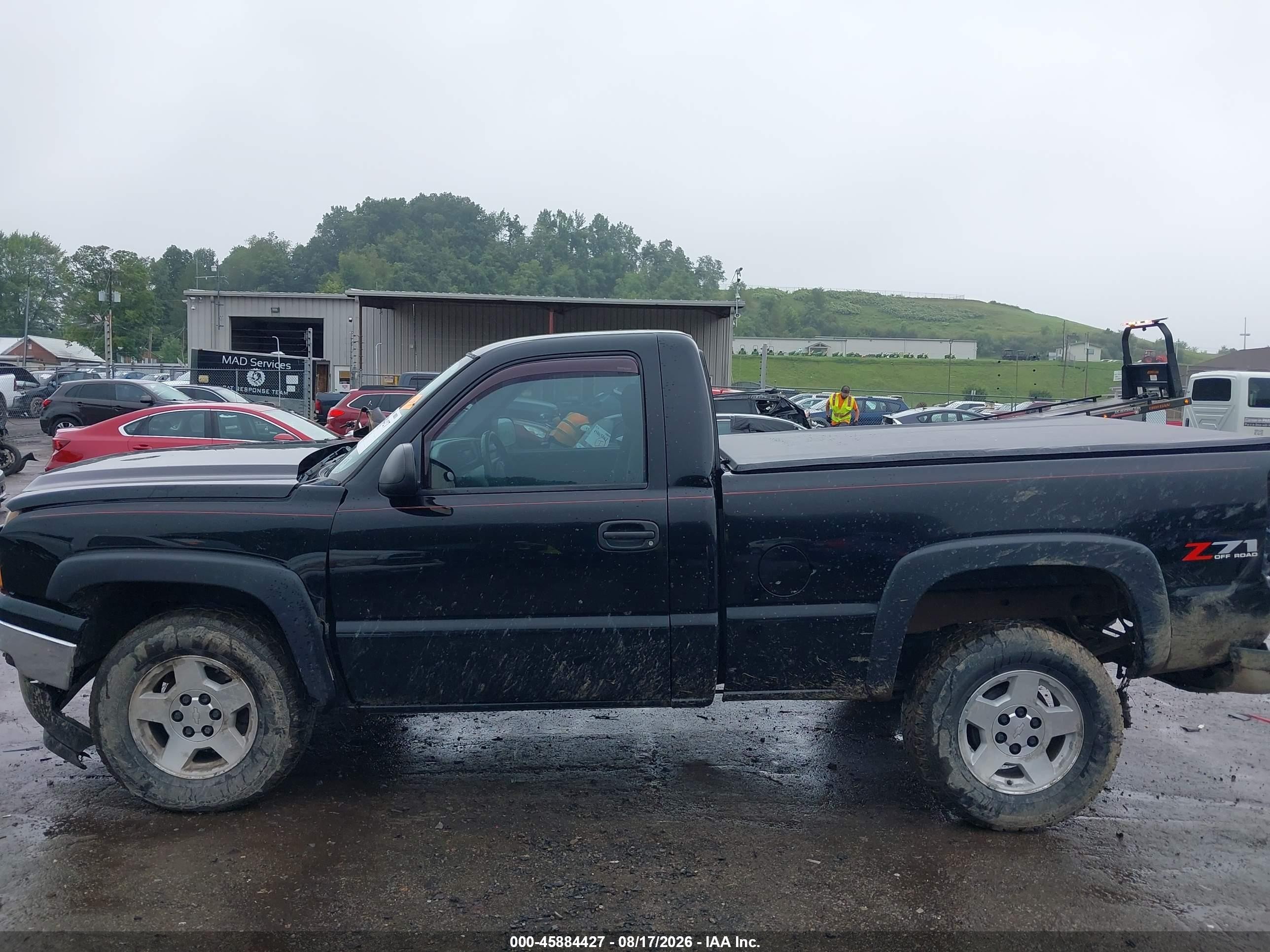 2006 Chevrolet Silverado 1500 Lt1 Black vin: 3GCEK14Z96G185474
